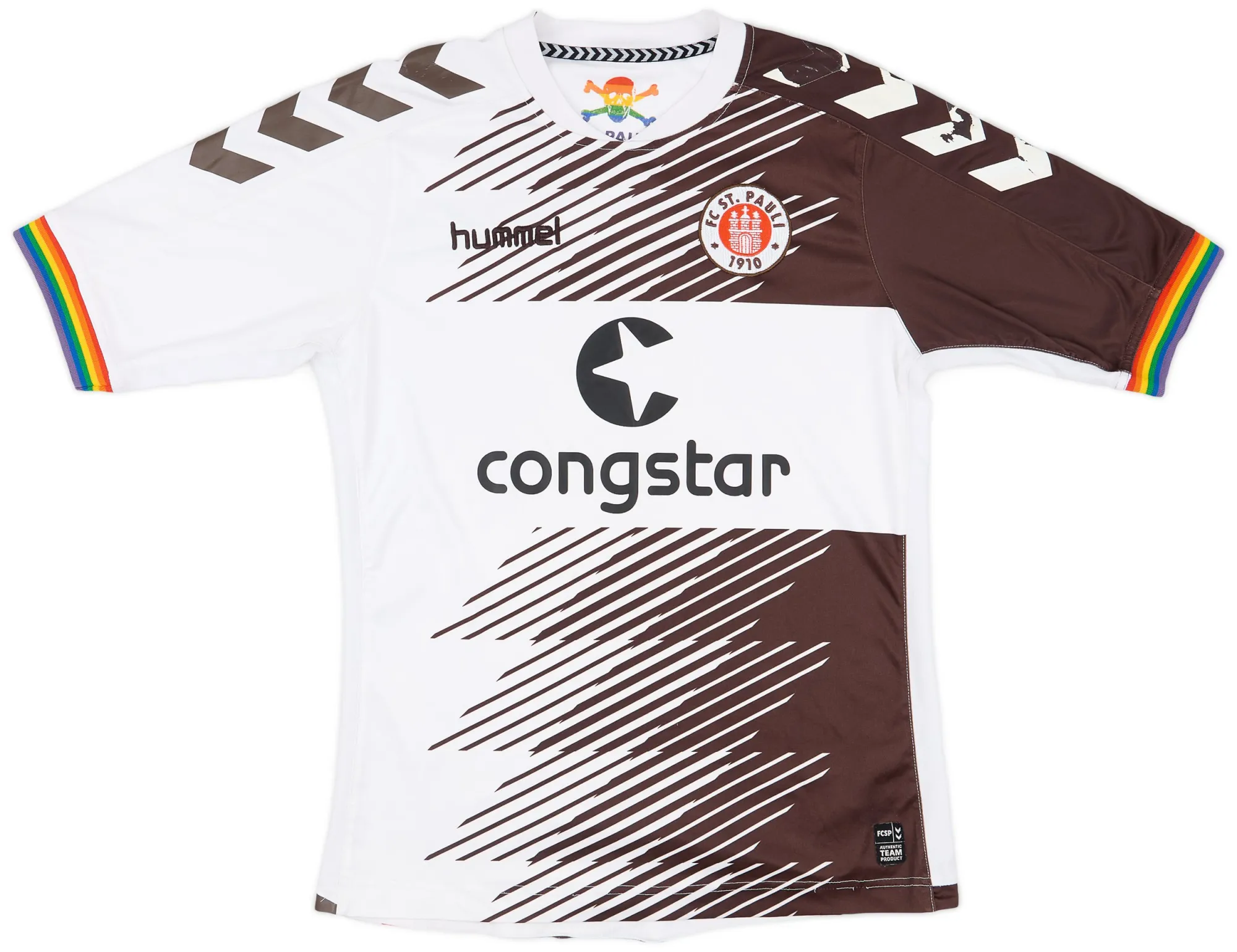 Hummel St. Pauli Mens SS Away Shirt 2015/16