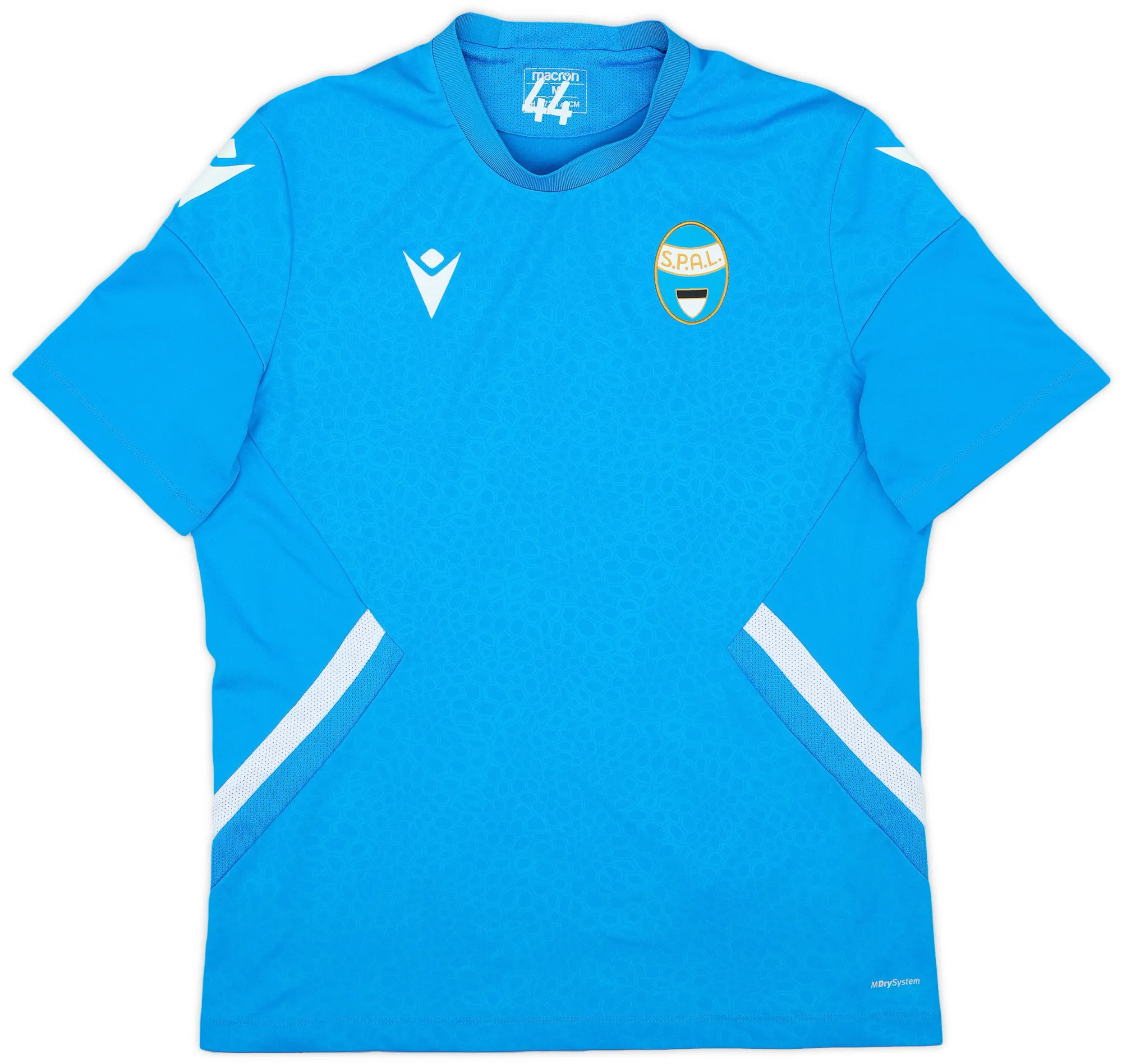 Macron S.P.A.L Mens SS Player Issue Home Shirt 2022/23