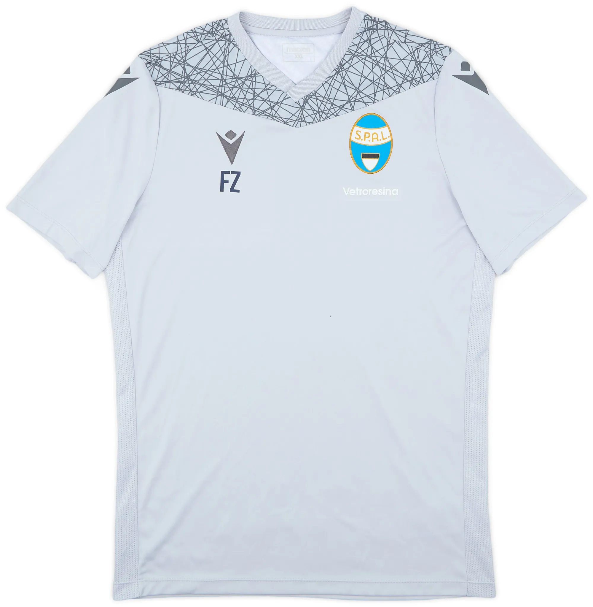 Macron S.P.A.L Mens SS Home Shirt 2020/21
