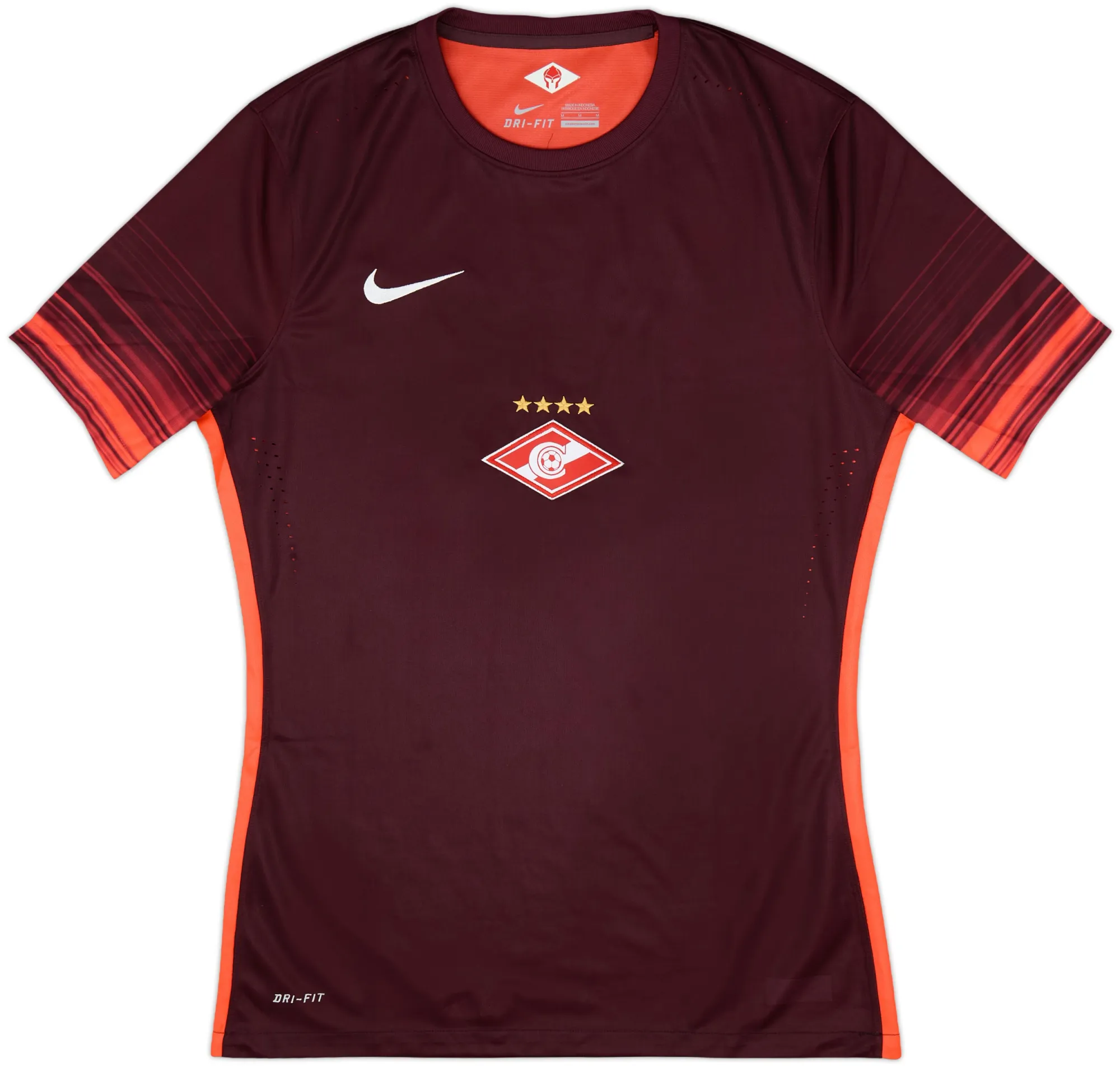 Nike Spartak Moscow Mens SS Goalkeeper Player Issue Home Shirt 2015/16