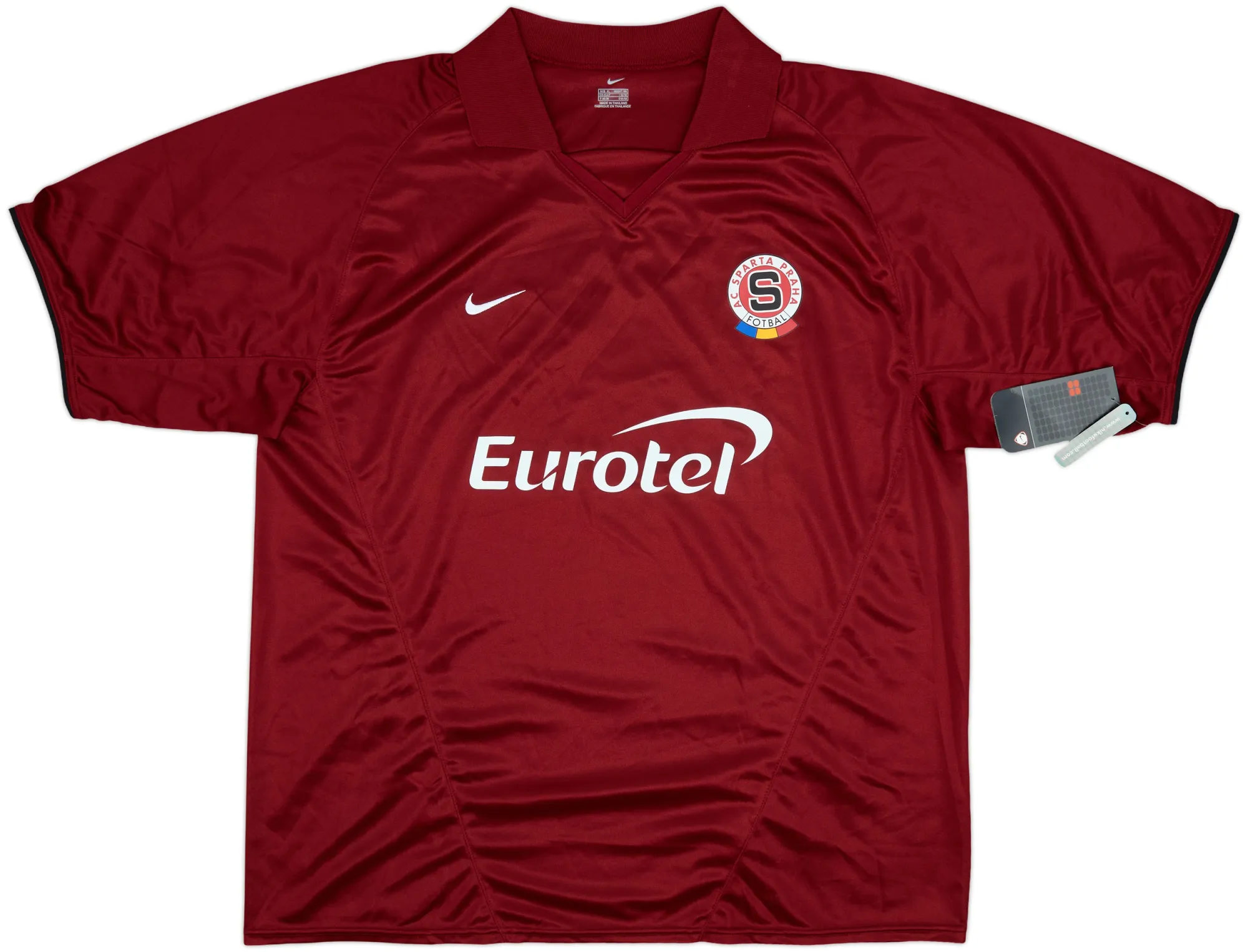 Nike Sparta Prague Mens SS Home Shirt 2004/05