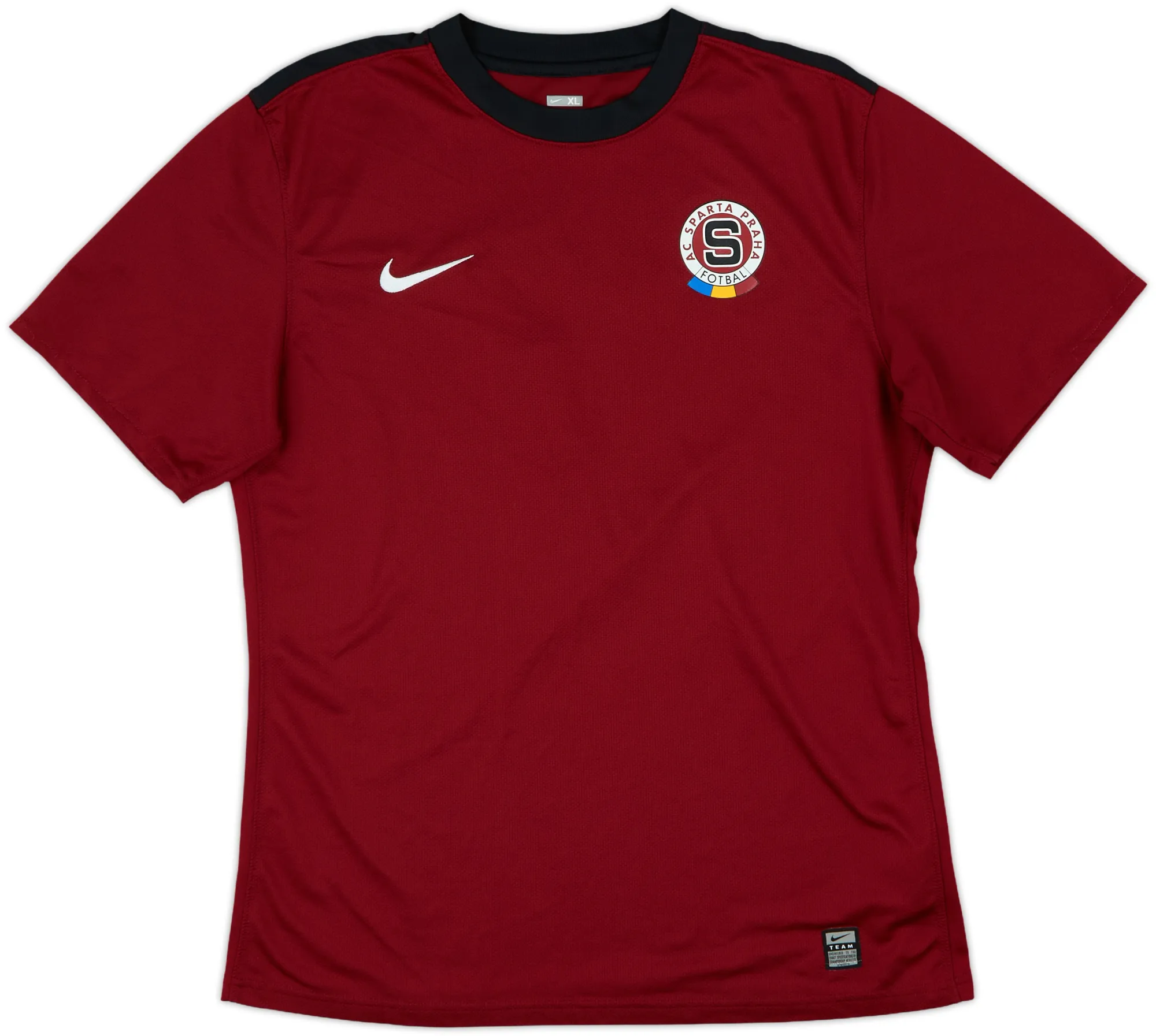 Nike Sparta Prague Mens SS Home Shirt 2009/11
