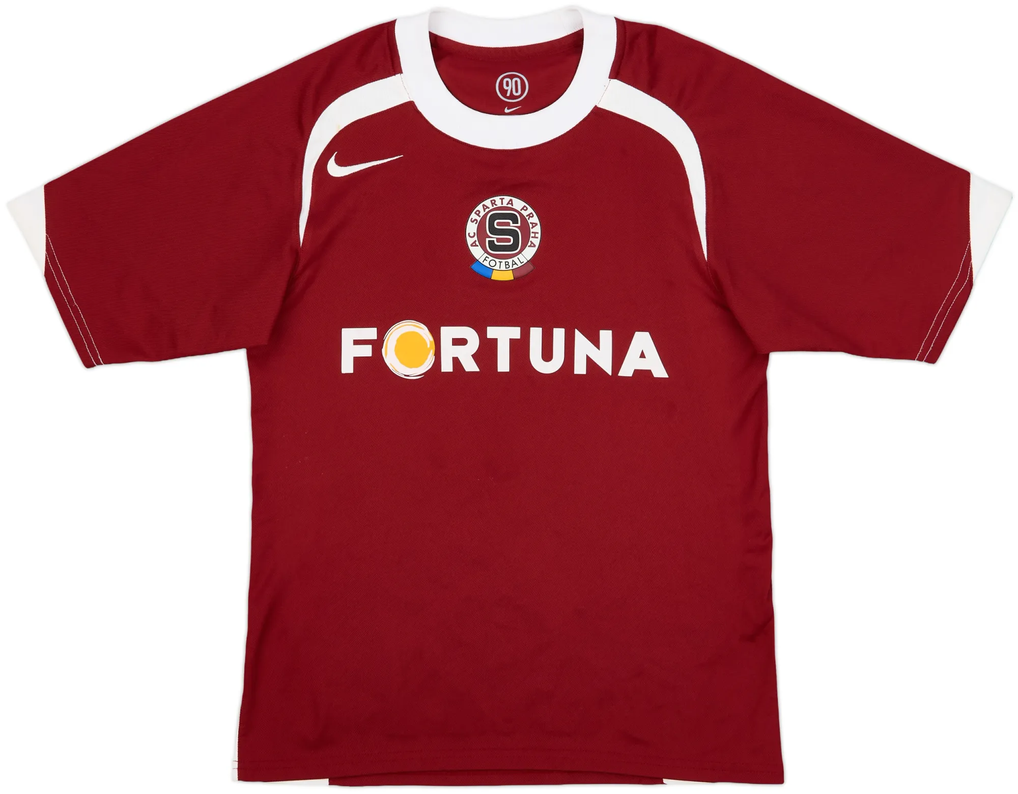 Nike Sparta Prague Mens SS Home Shirt 2006/07