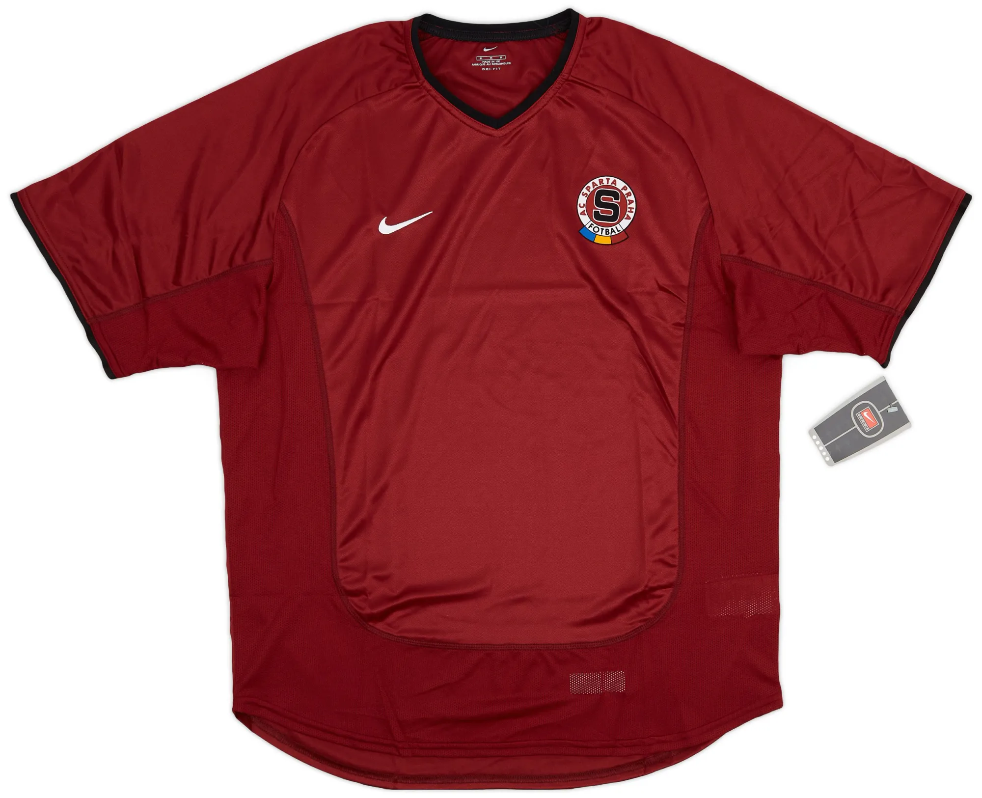 Nike Sparta Prague Mens SS Home Shirt 2001/03
