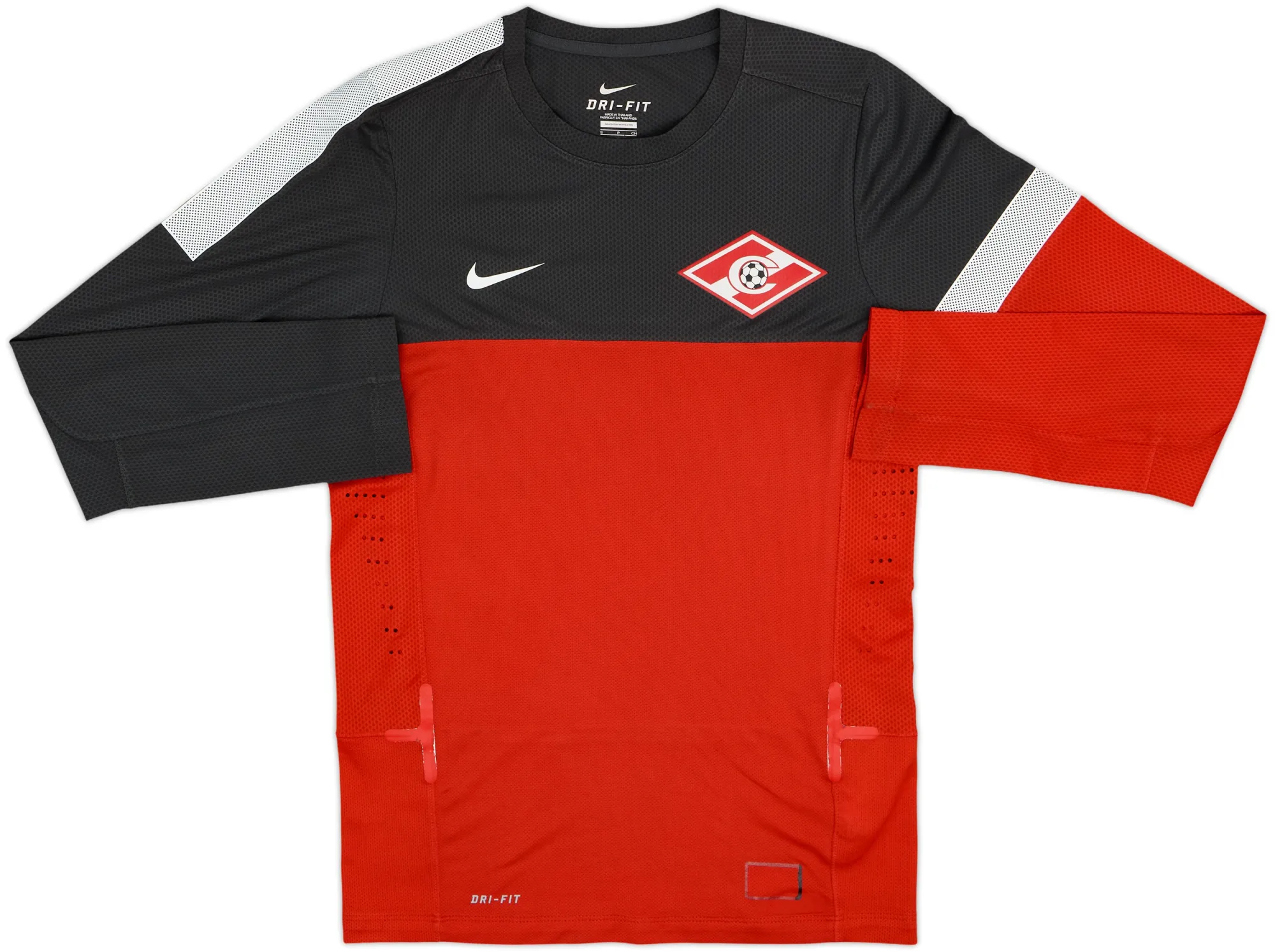 Nike Spartak Moscow Mens LS Player Issue Home Shirt 2012/13