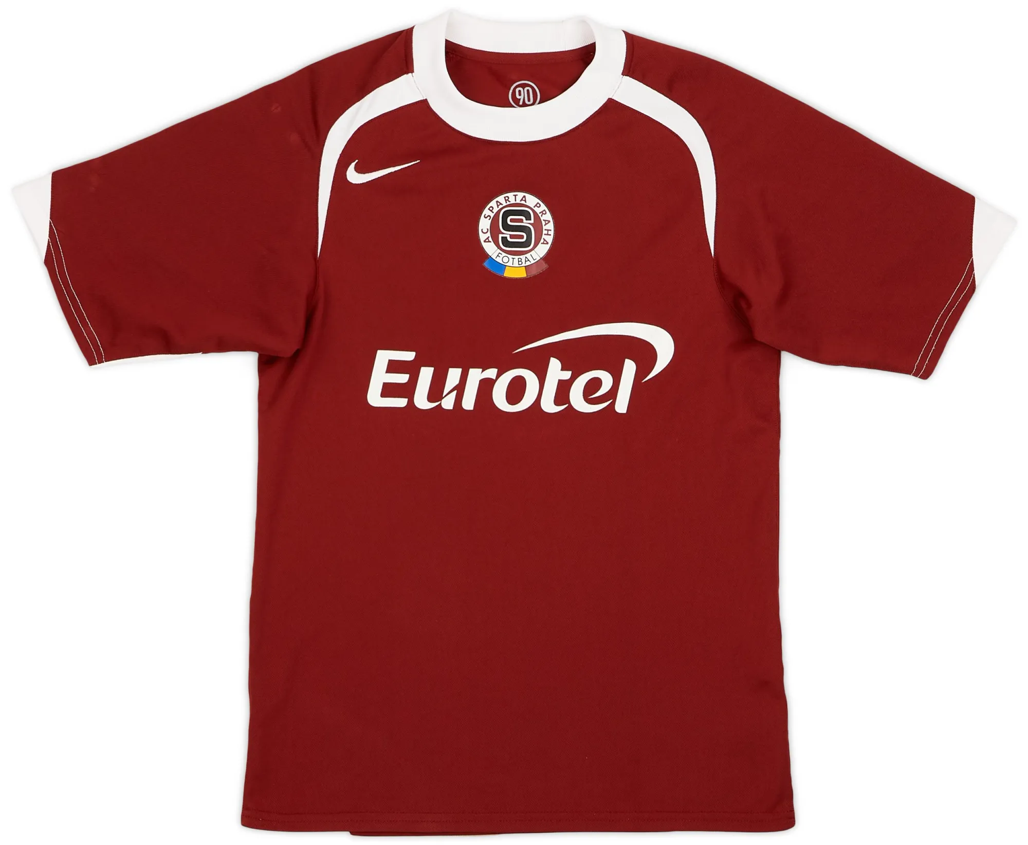 Nike Sparta Prague Mens SS Home Shirt 2005/06