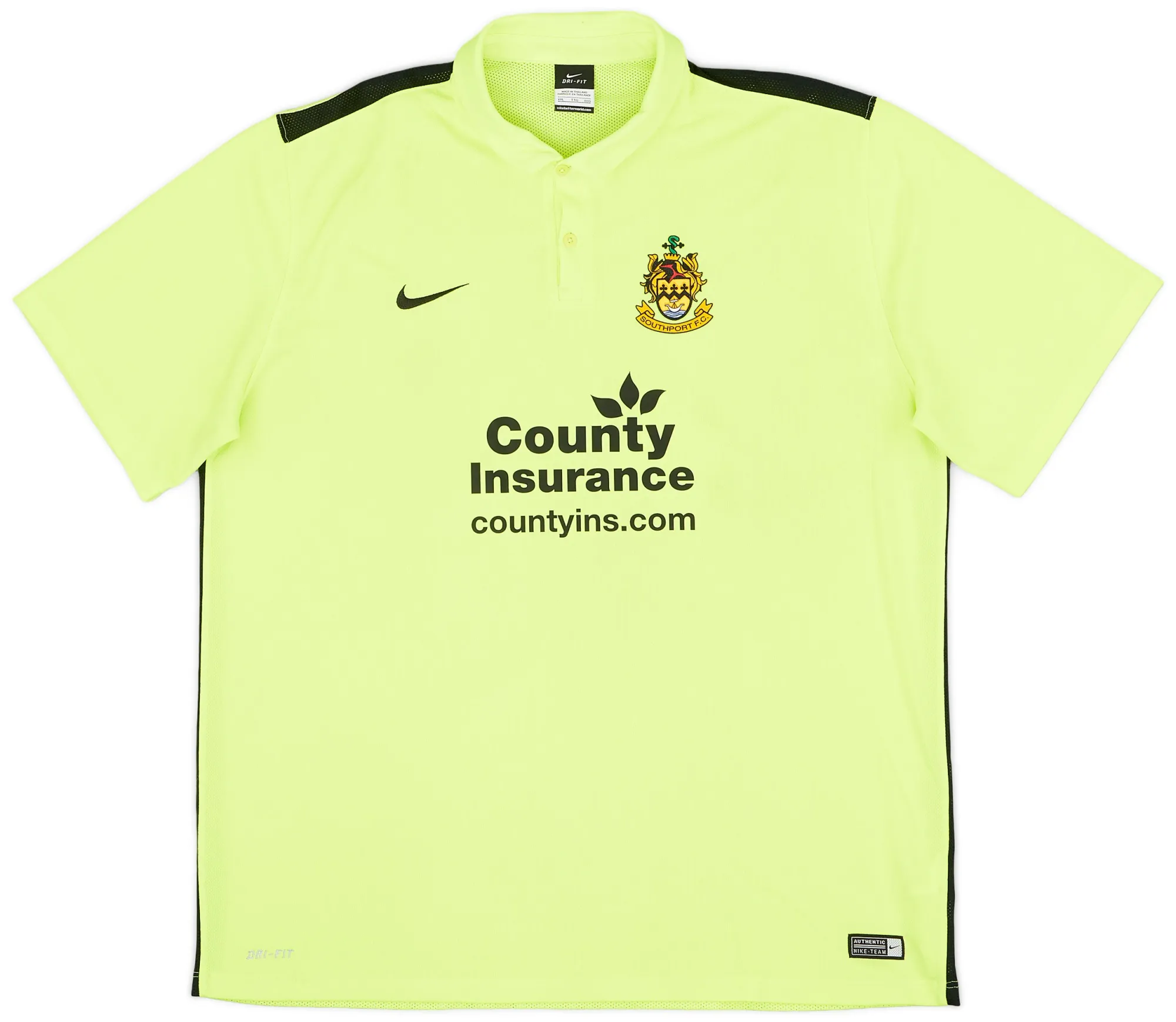 Nike Southport F.C. Mens SS Away Shirt 2016/17