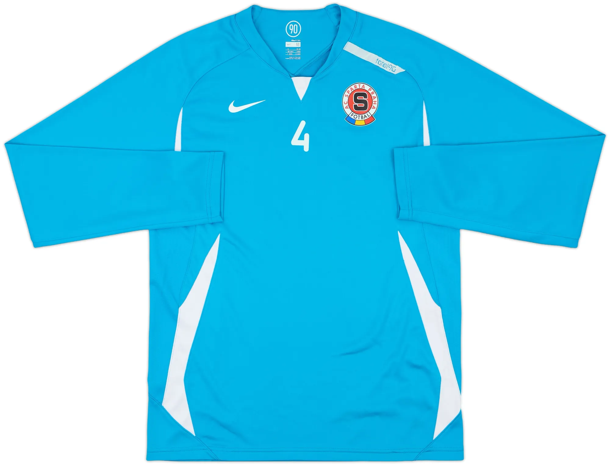 Nike Sparta Prague Mens LS Player Issue Home Shirt 2007/08