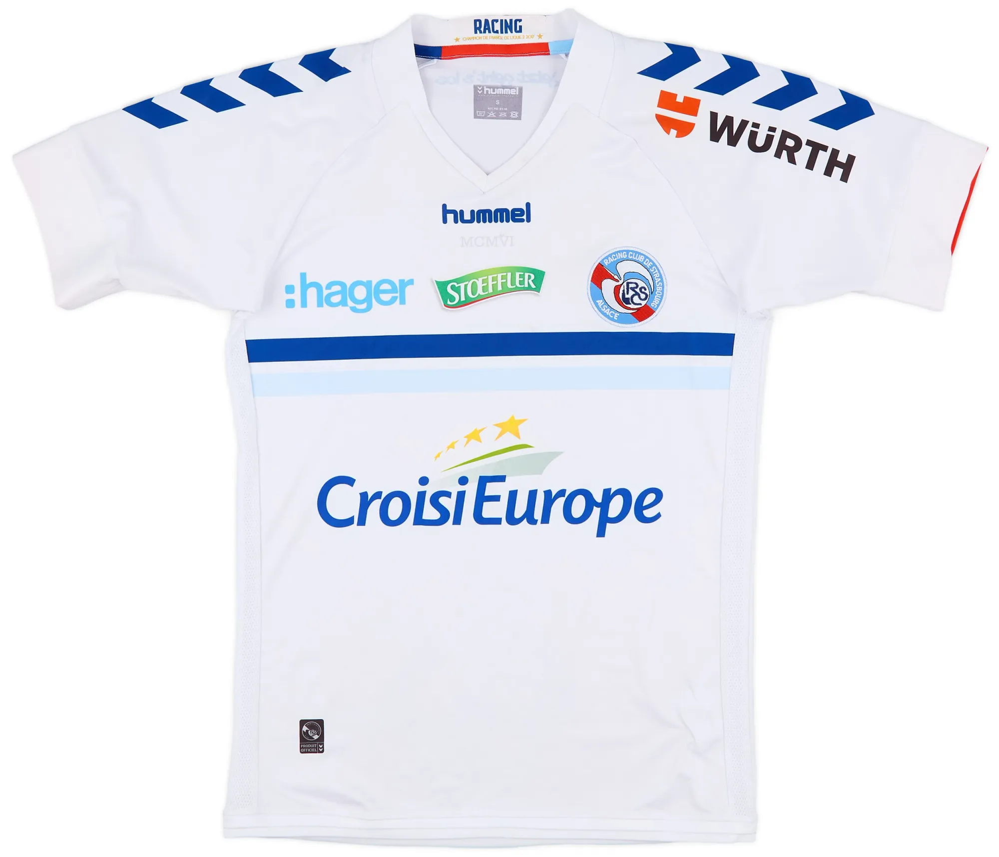 Hummel Strasbourg Mens SS Away Shirt 2017/18