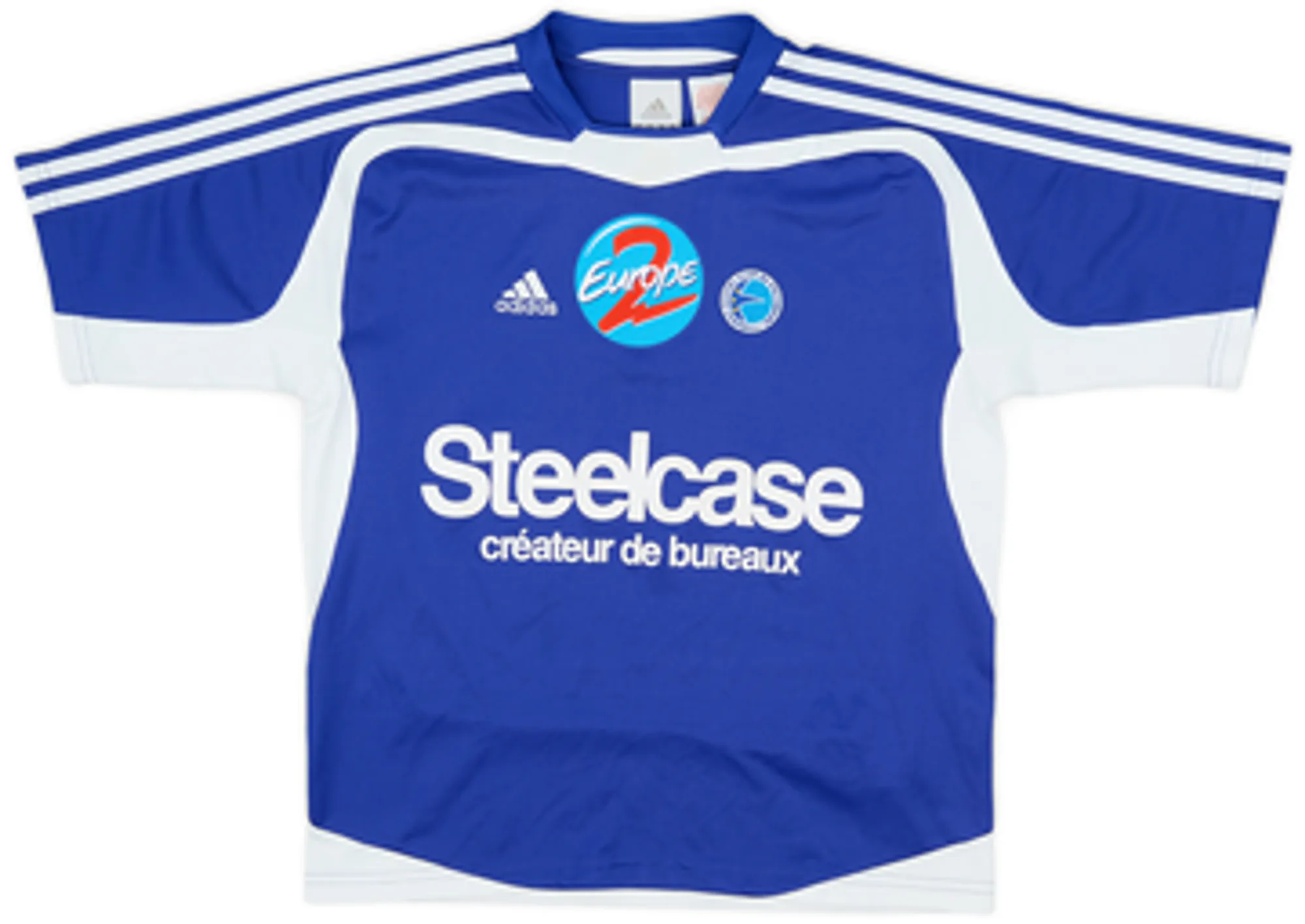 Asics Strasbourg Boys SS Home Shirt 2004/05