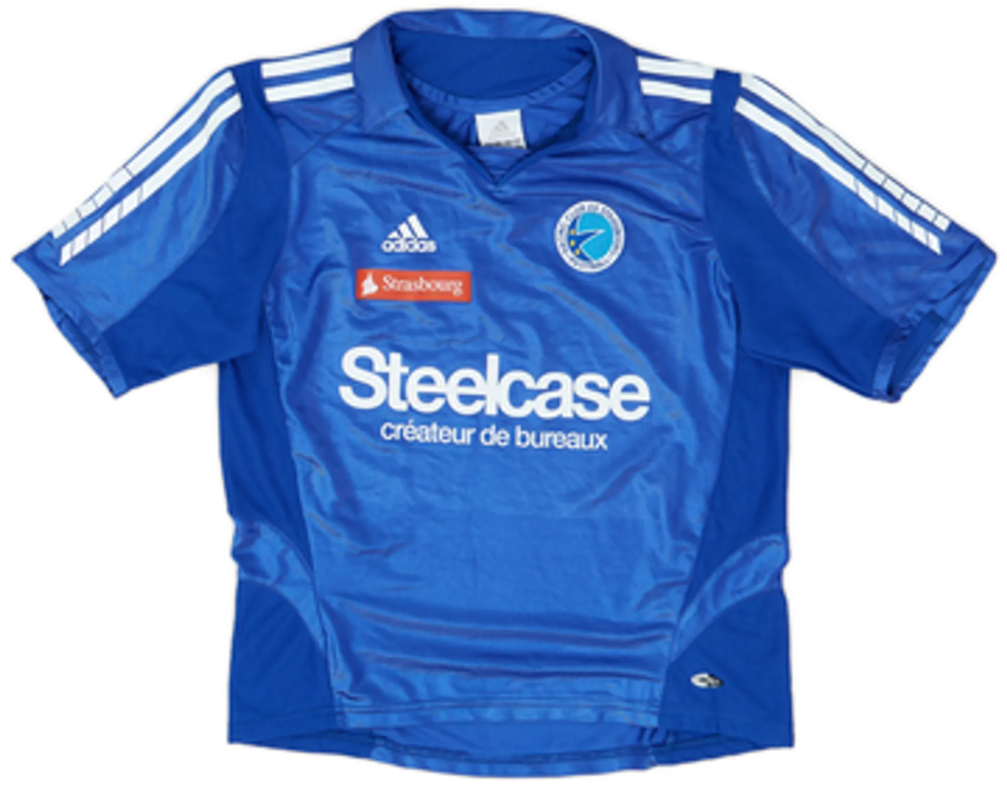 adidas Strasbourg Boys SS Home Shirt 2005/06