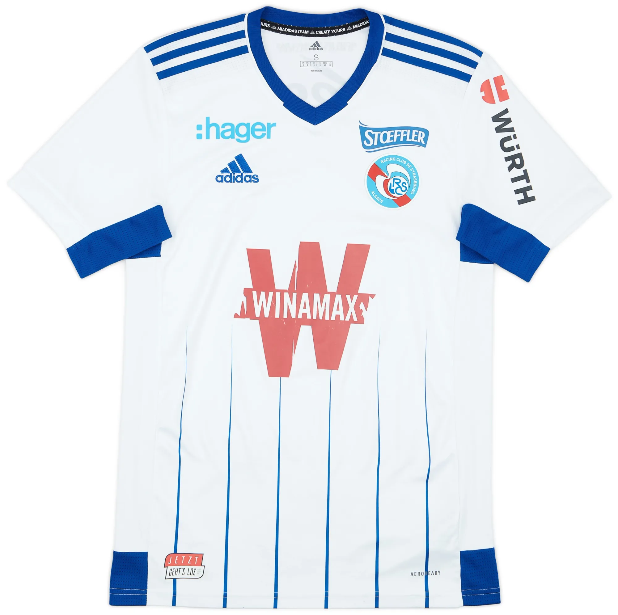 adidas Strasbourg Mens SS Home Shirt 2021/22