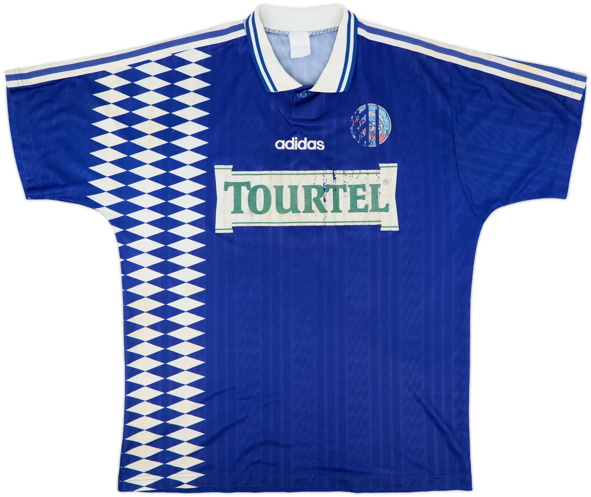 adidas Strasbourg Mens SS Home Shirt 1994/96
