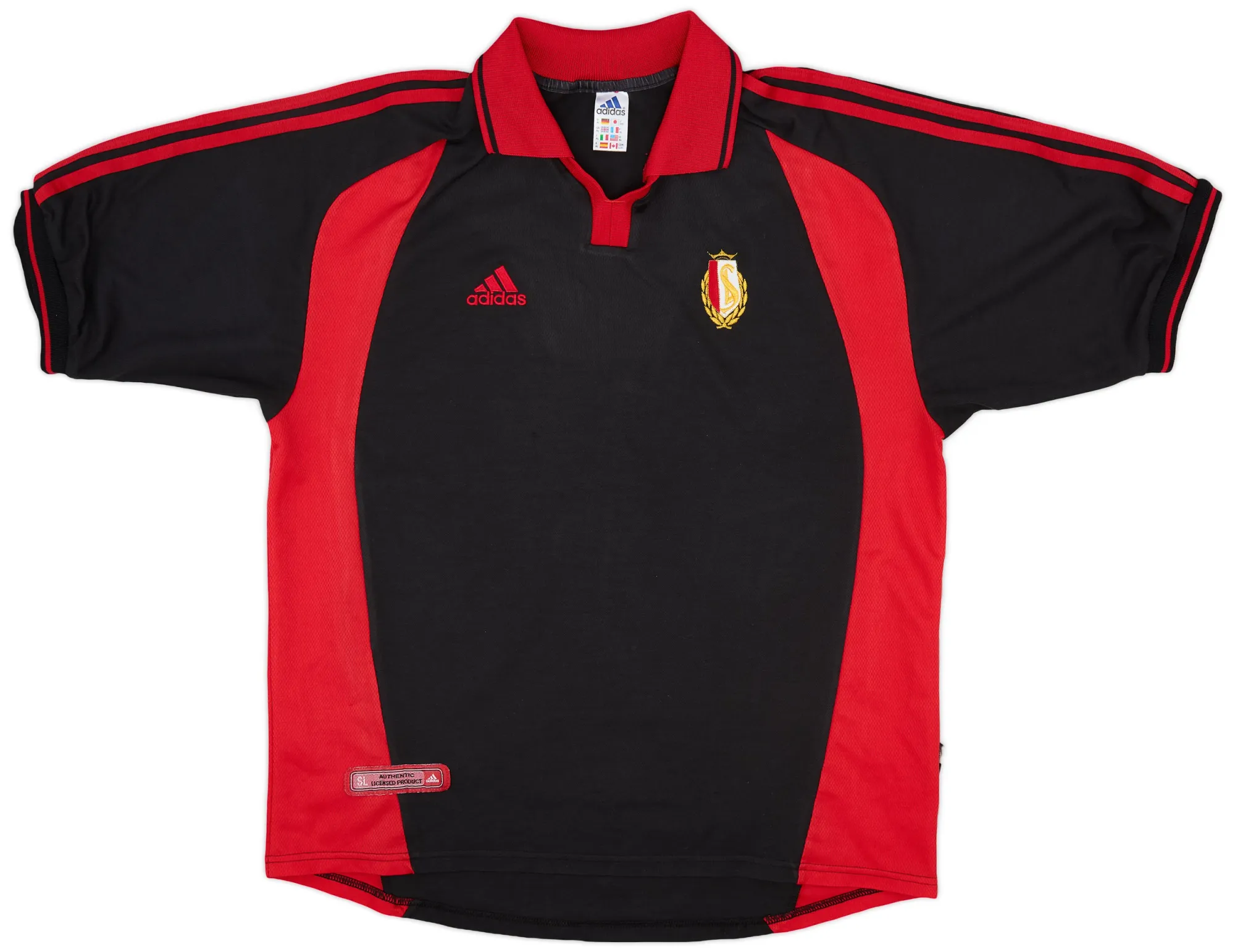 adidas Standard Liege Mens SS Away Shirt 2000/01