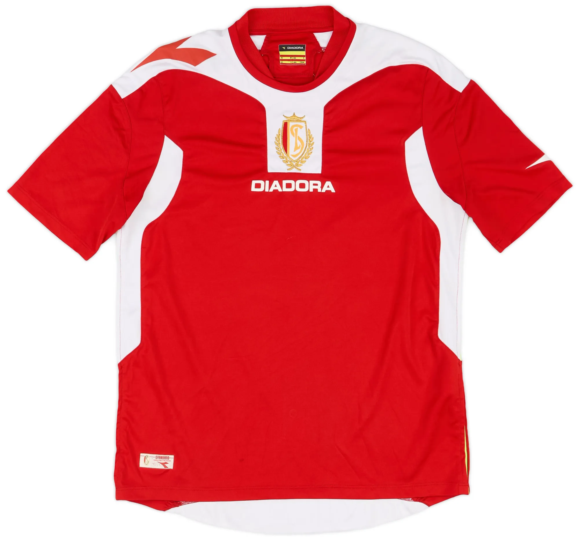 Diadora Standard Liege Mens SS Home Shirt 2009/10