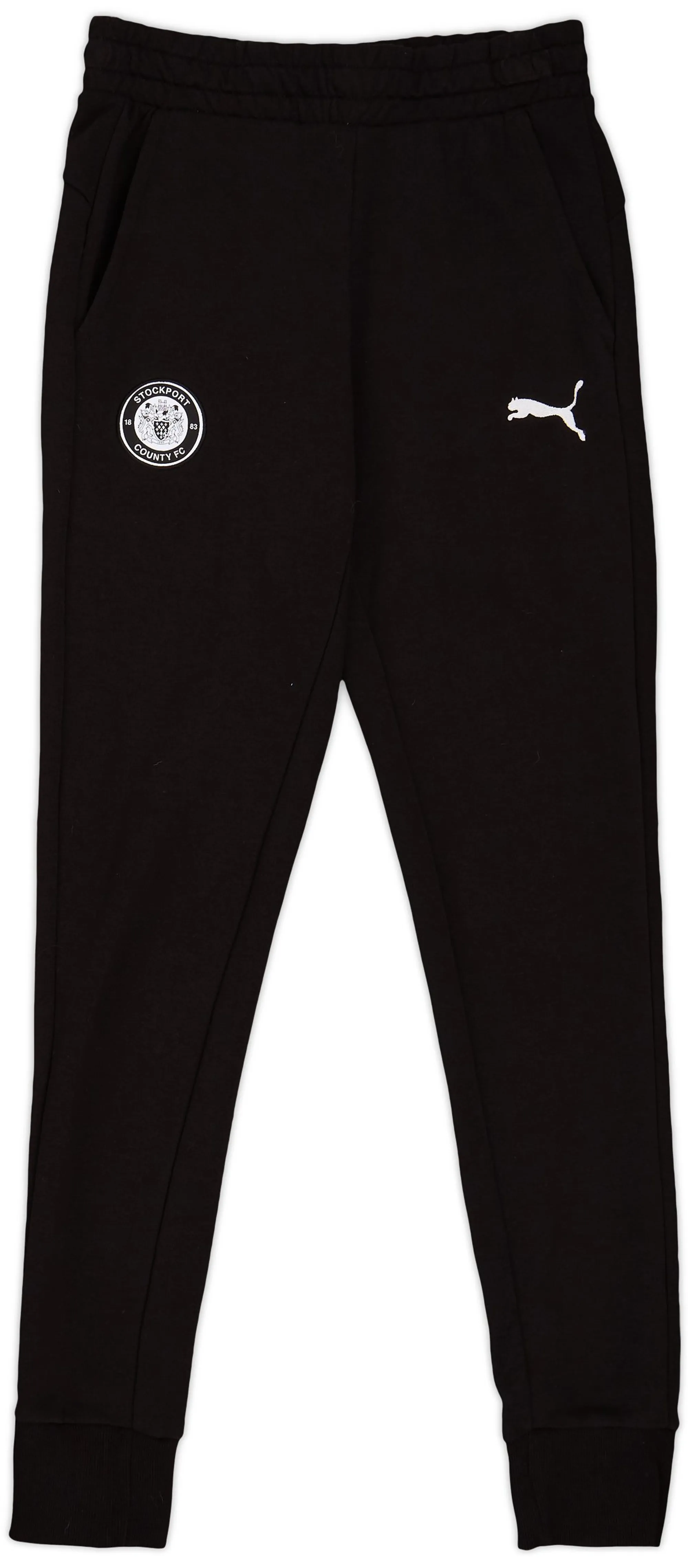 2019-20 Stockport County Puma Track Pants/Bottoms - 8/10 - (S)