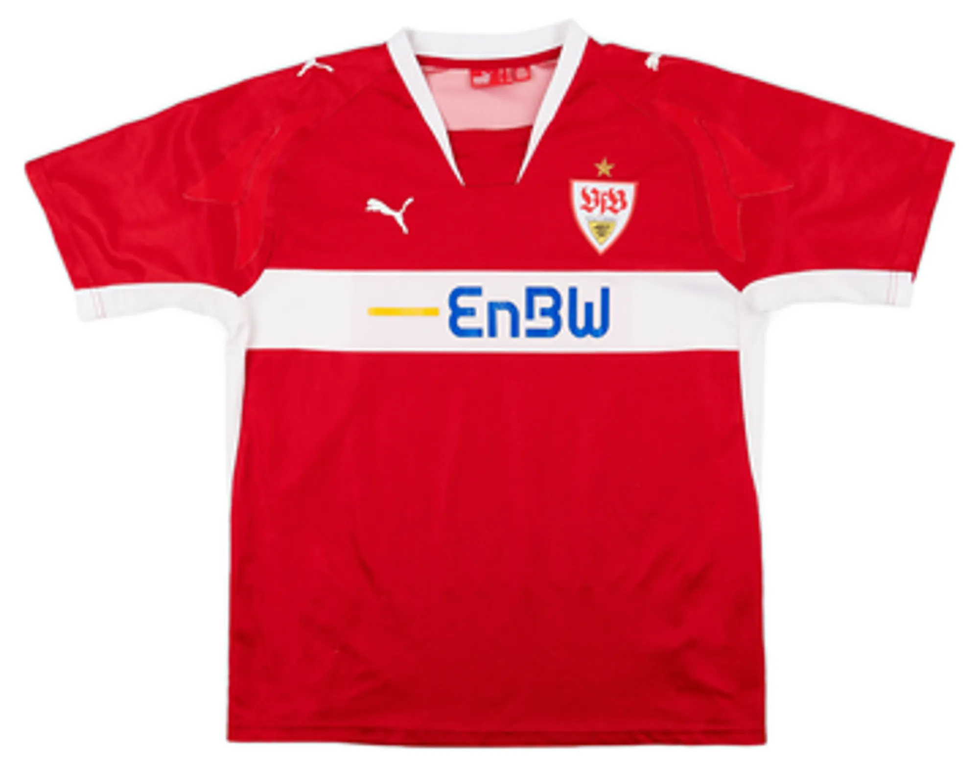 Puma Stuttgart Boys SS Away Shirt 2007/08