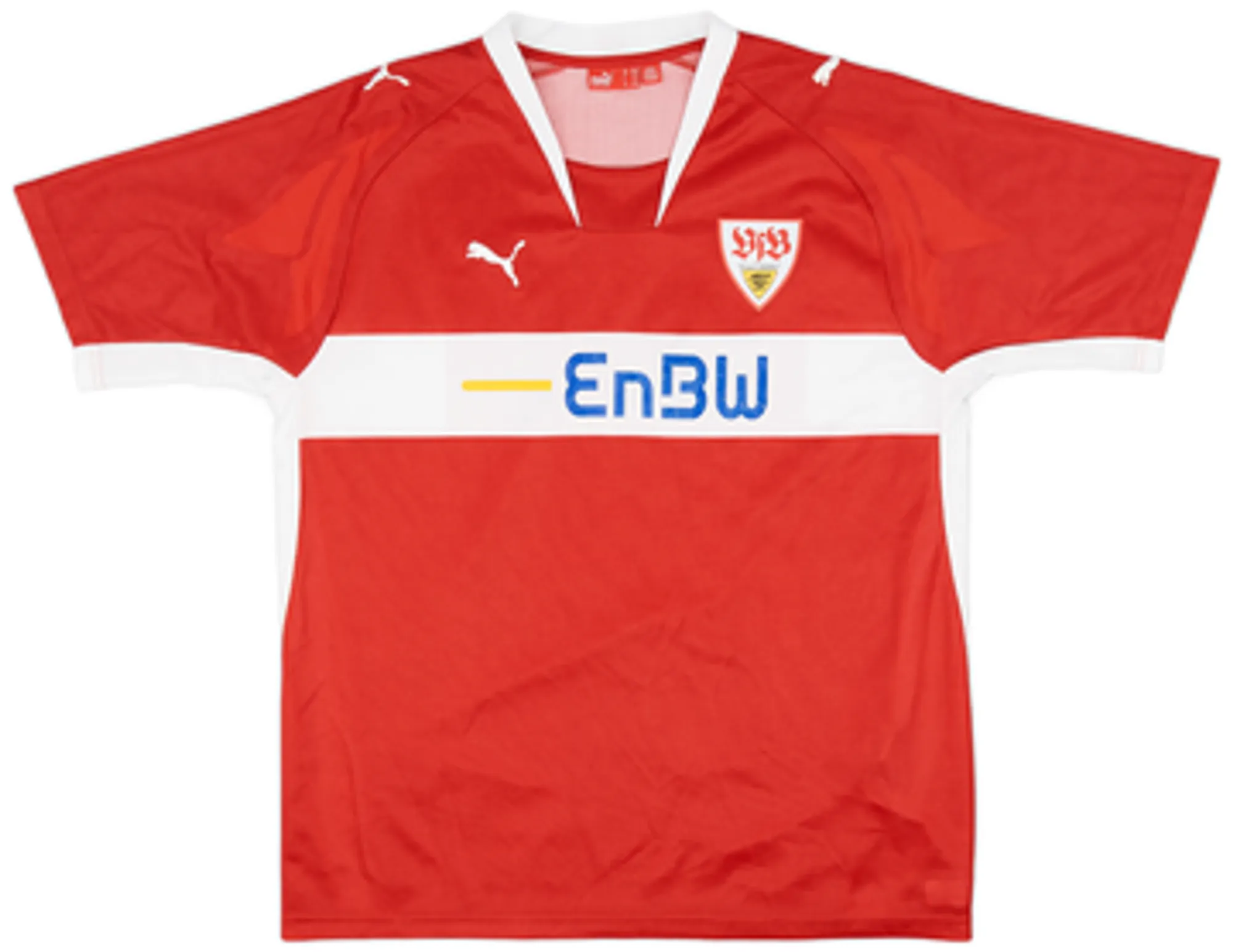 Puma Stuttgart Boys SS Away Shirt 2007/08