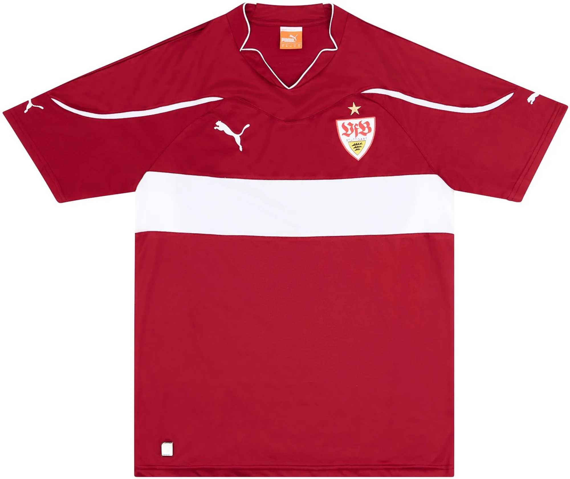 Puma Stuttgart Mens SS Away Shirt 2010/11