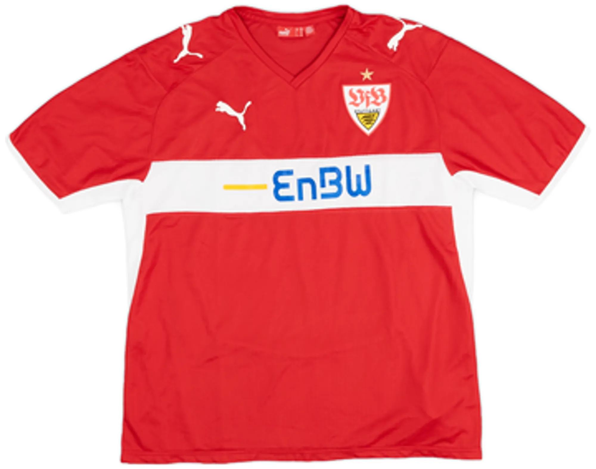 Puma Stuttgart Boys SS Away Shirt 2008/10