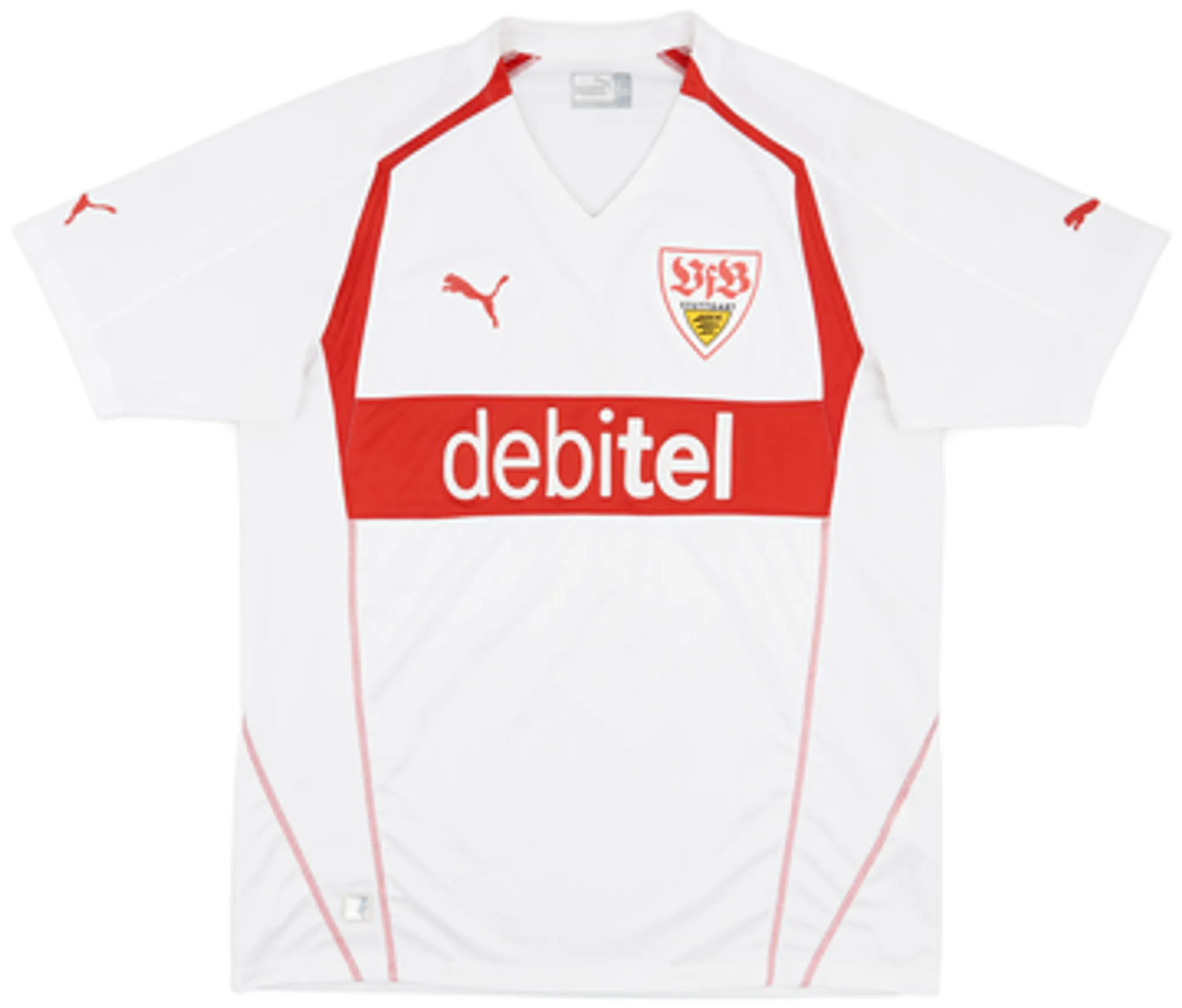 Puma Stuttgart Mens SS Home Shirt 2004/05