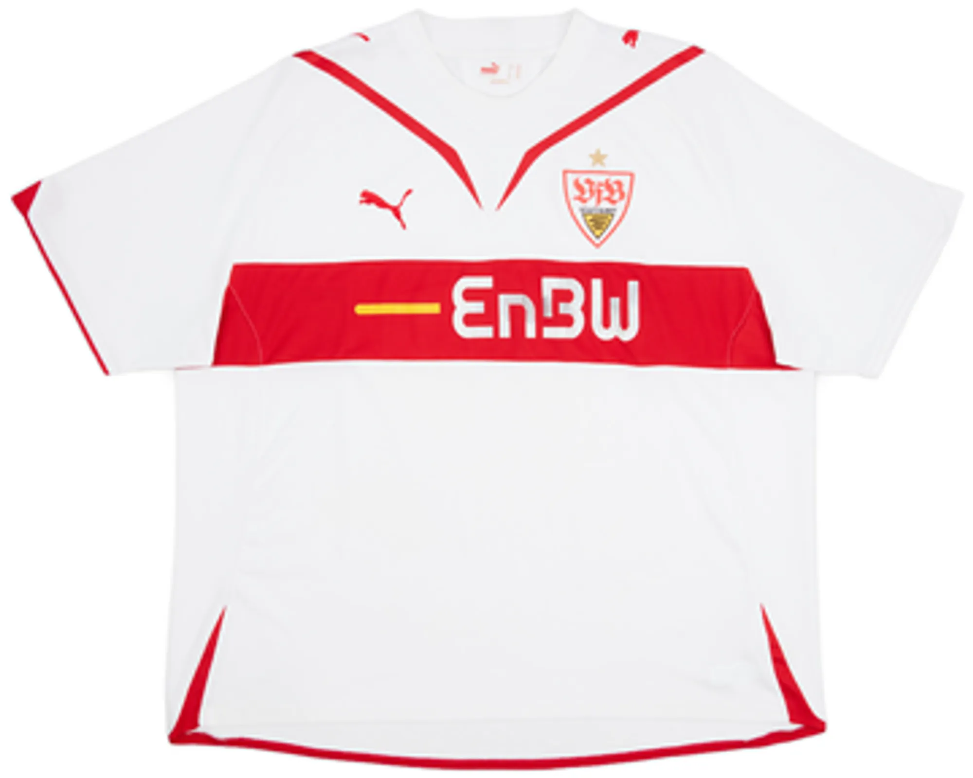 Puma Stuttgart Boys SS Home Shirt 2009/10