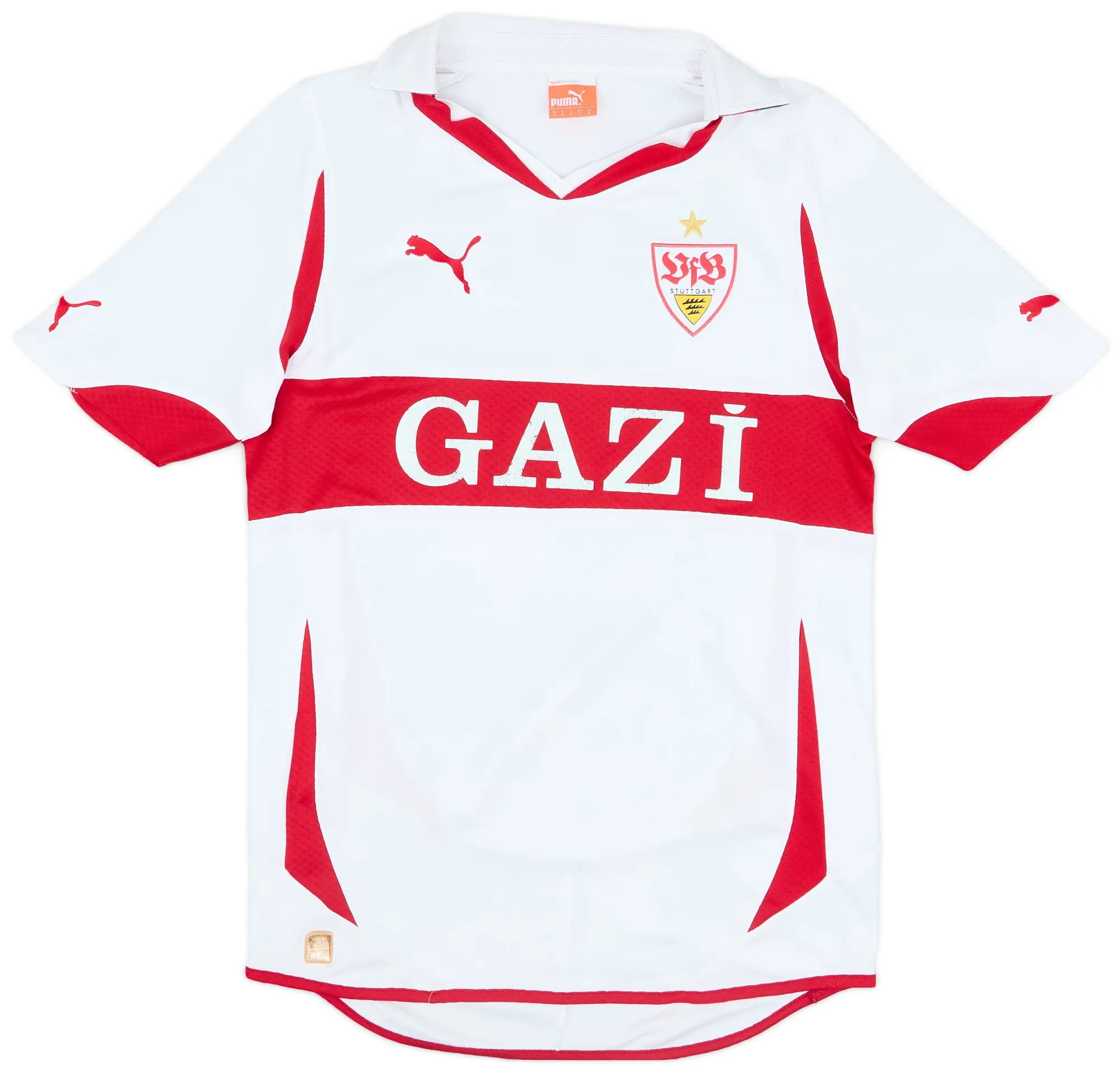 Puma Stuttgart Mens SS Home Shirt 2010/11