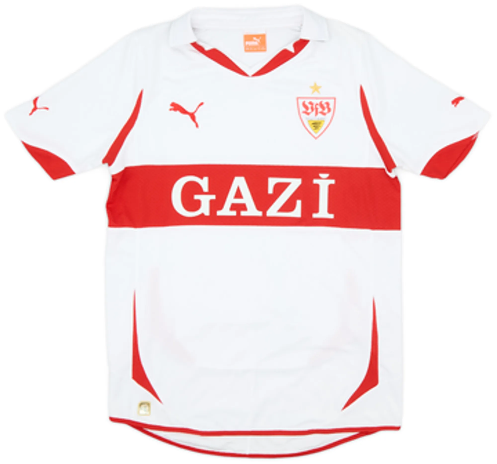 Puma Stuttgart Boys SS Home Shirt 2010/11