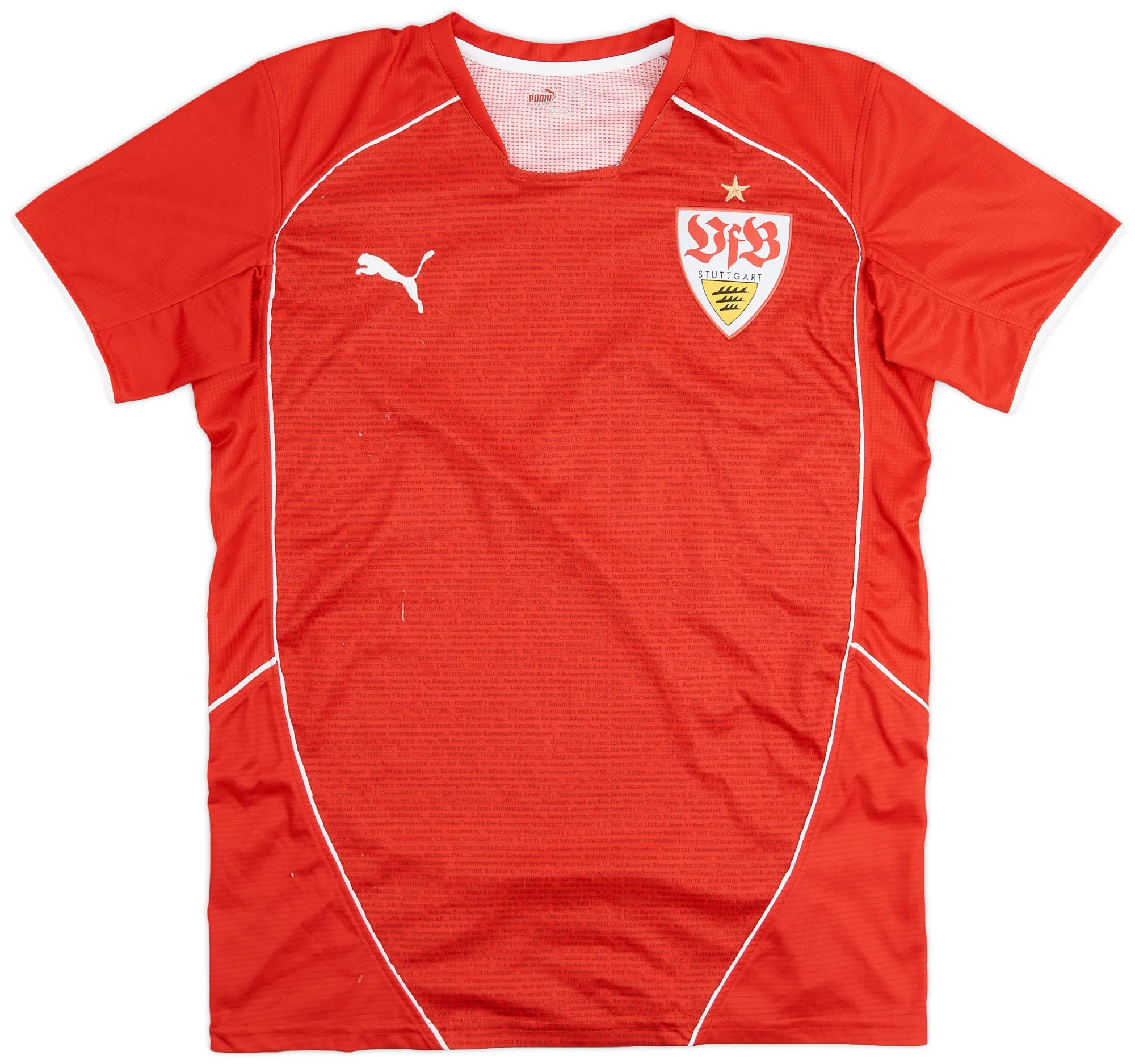 Puma Stuttgart Mens SS Third Shirt 2008/09