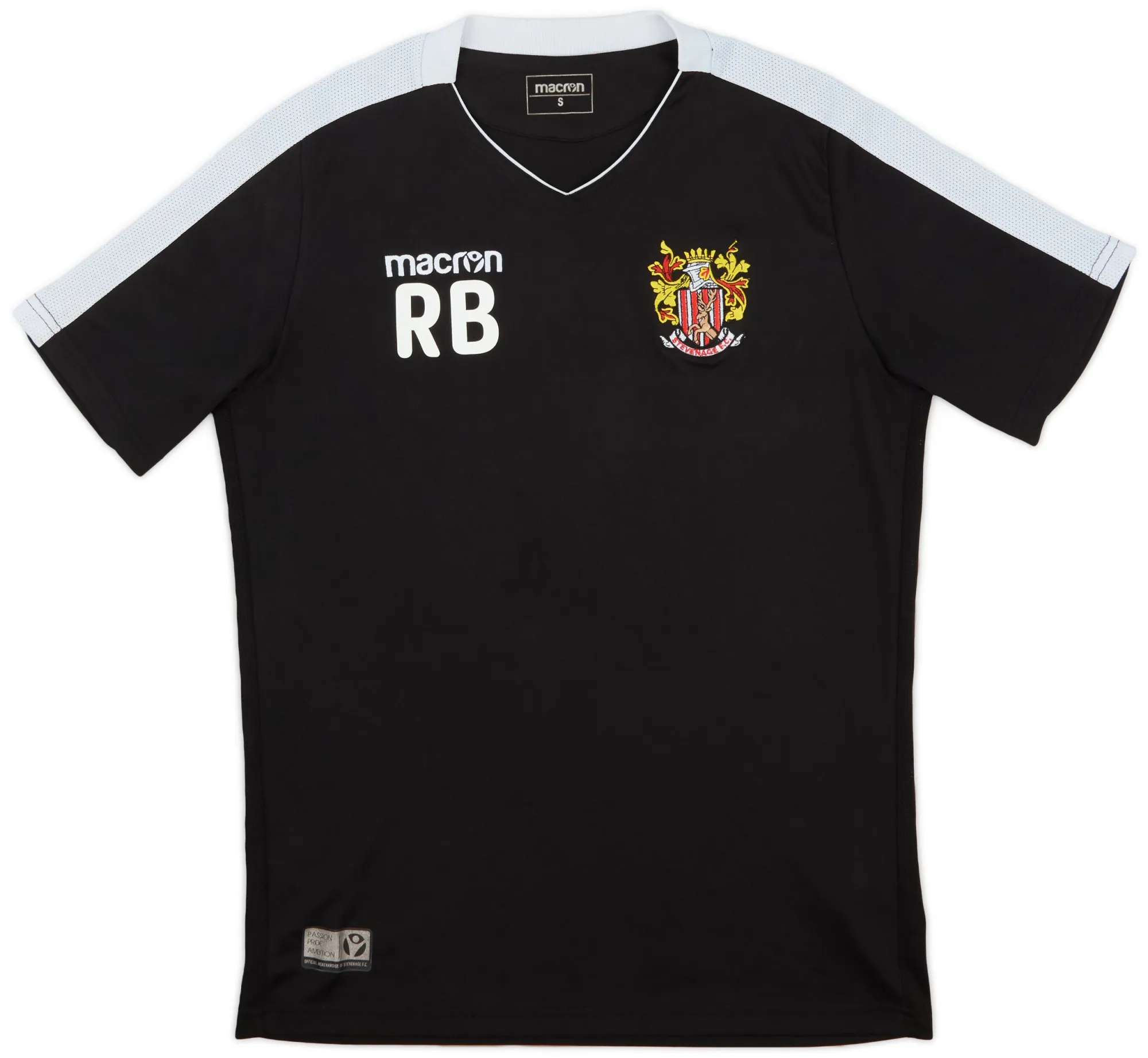 Macron Stevenage Mens SS Home Shirt 2020/21