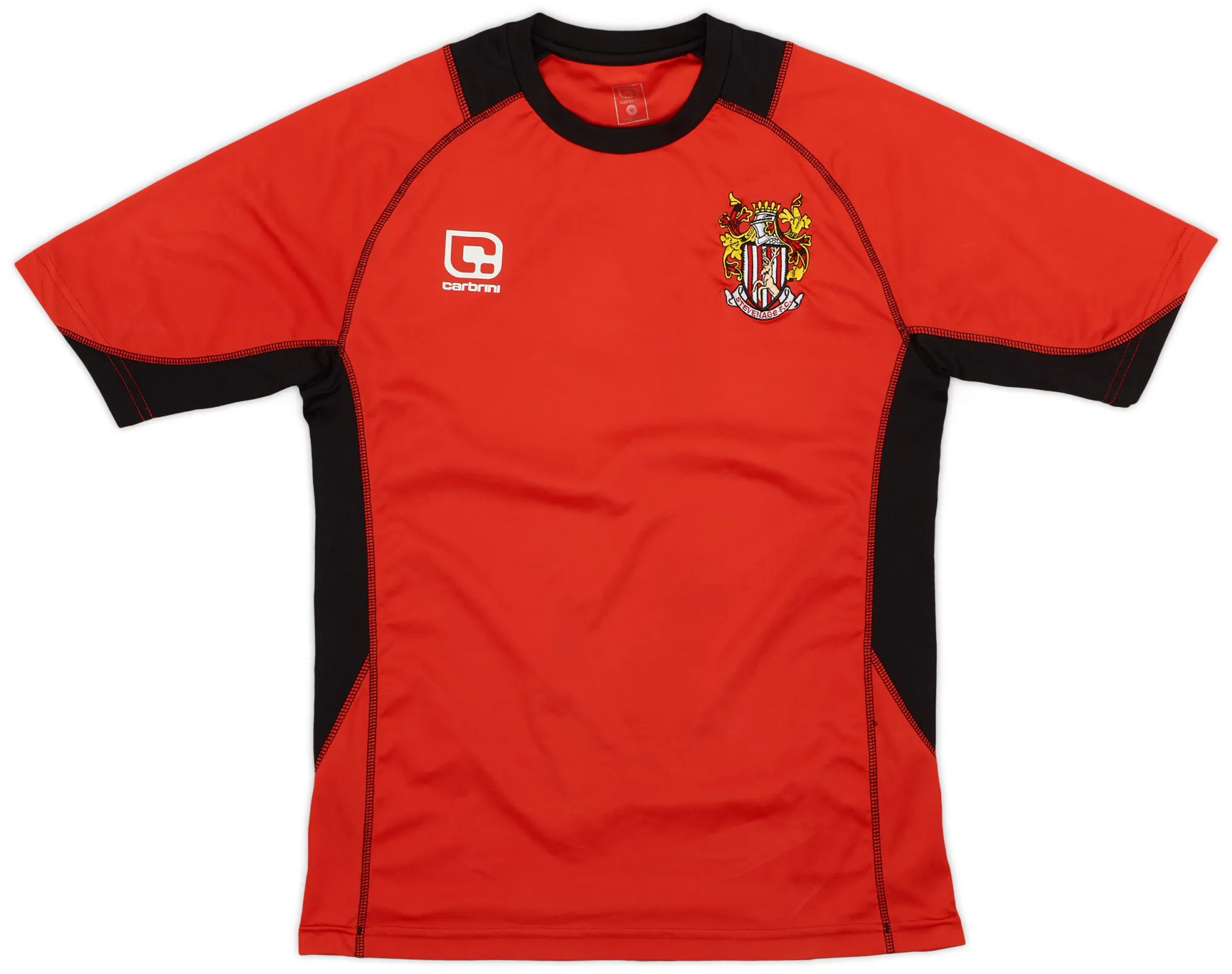 Carbrini Stevenage Mens SS Home Shirt 2016/17