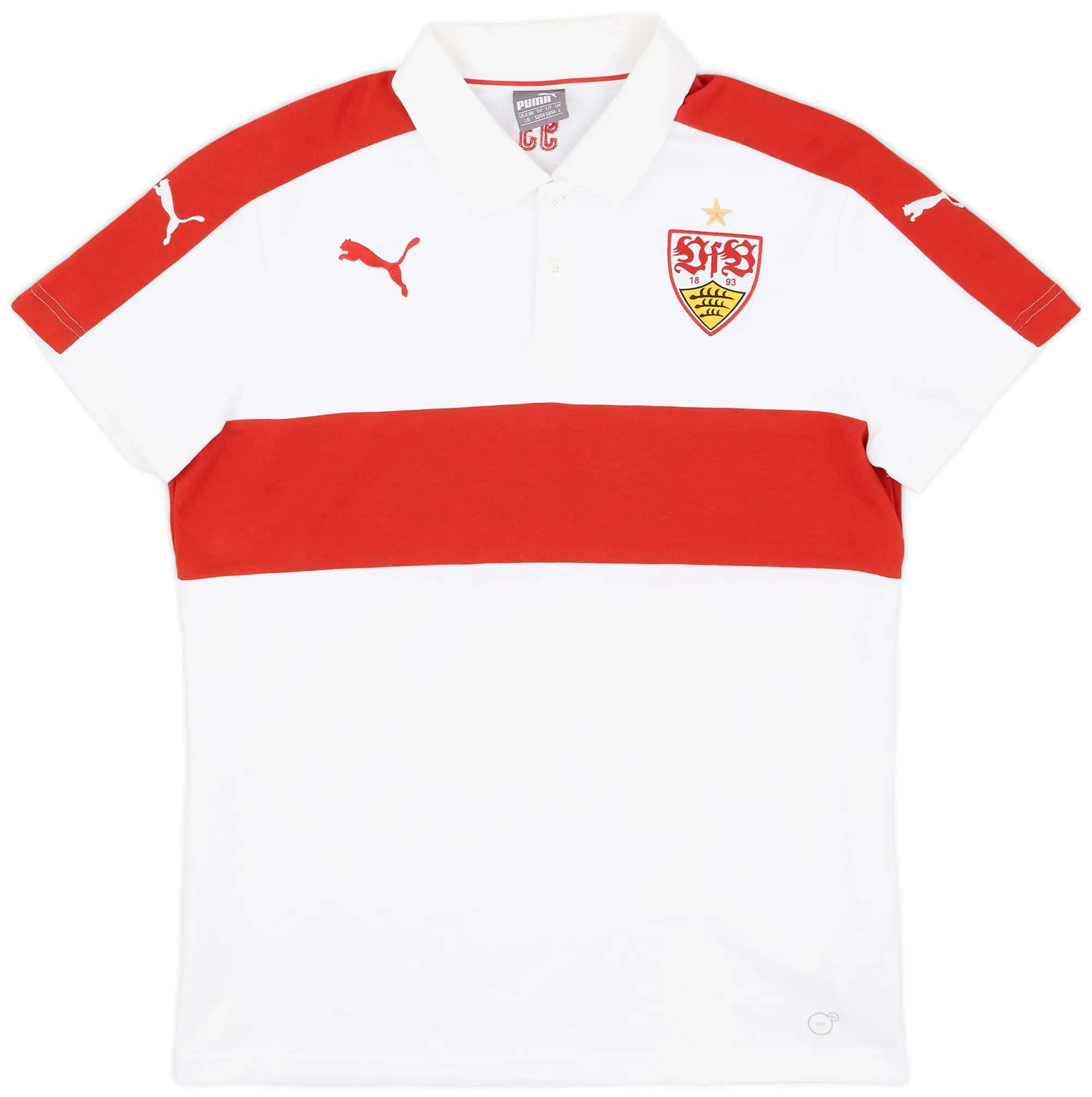 Puma Stuttgart Womens SS Home Shirt 2016/17