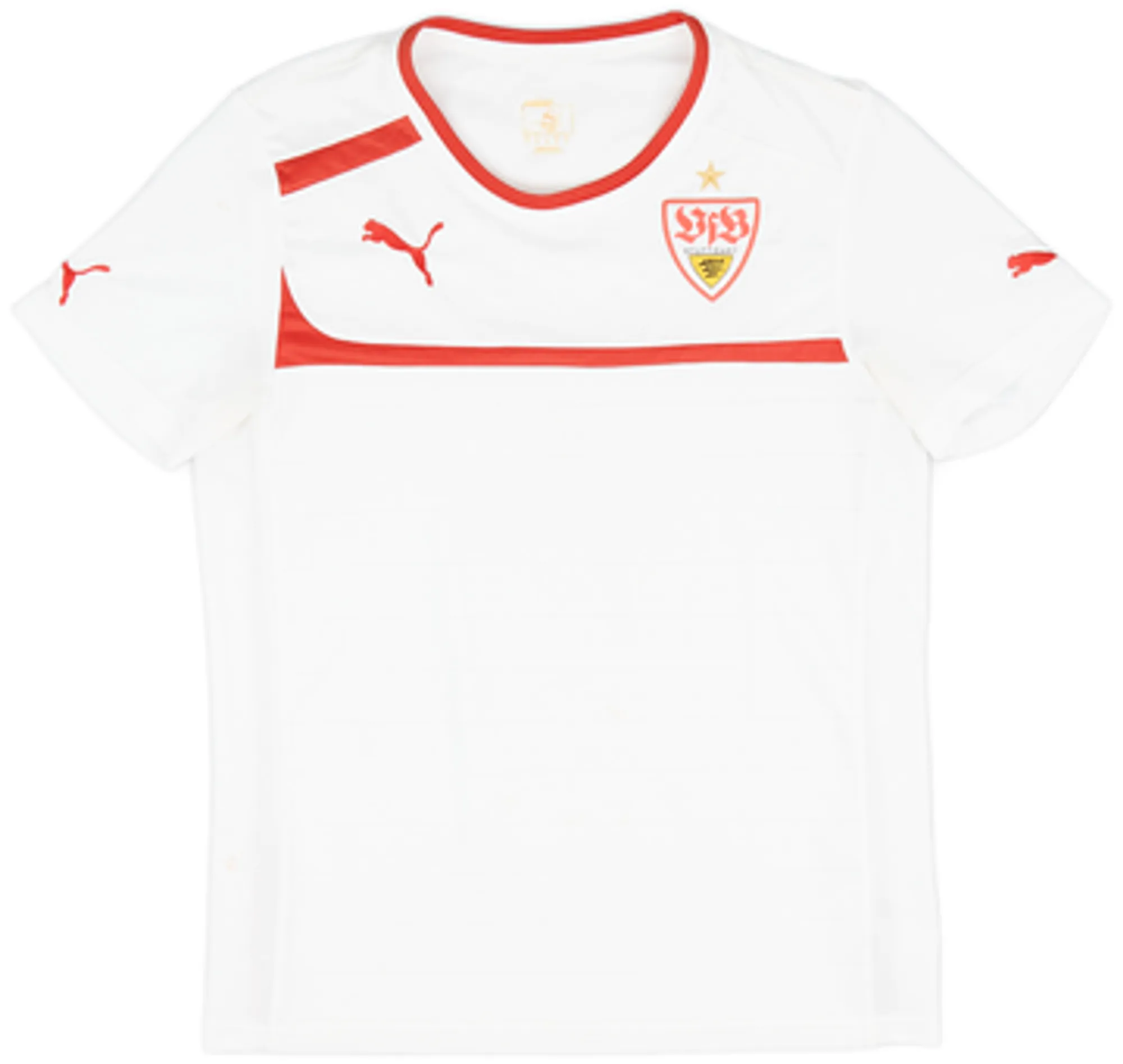 Puma Stuttgart Mens SS Home Shirt 2012/13