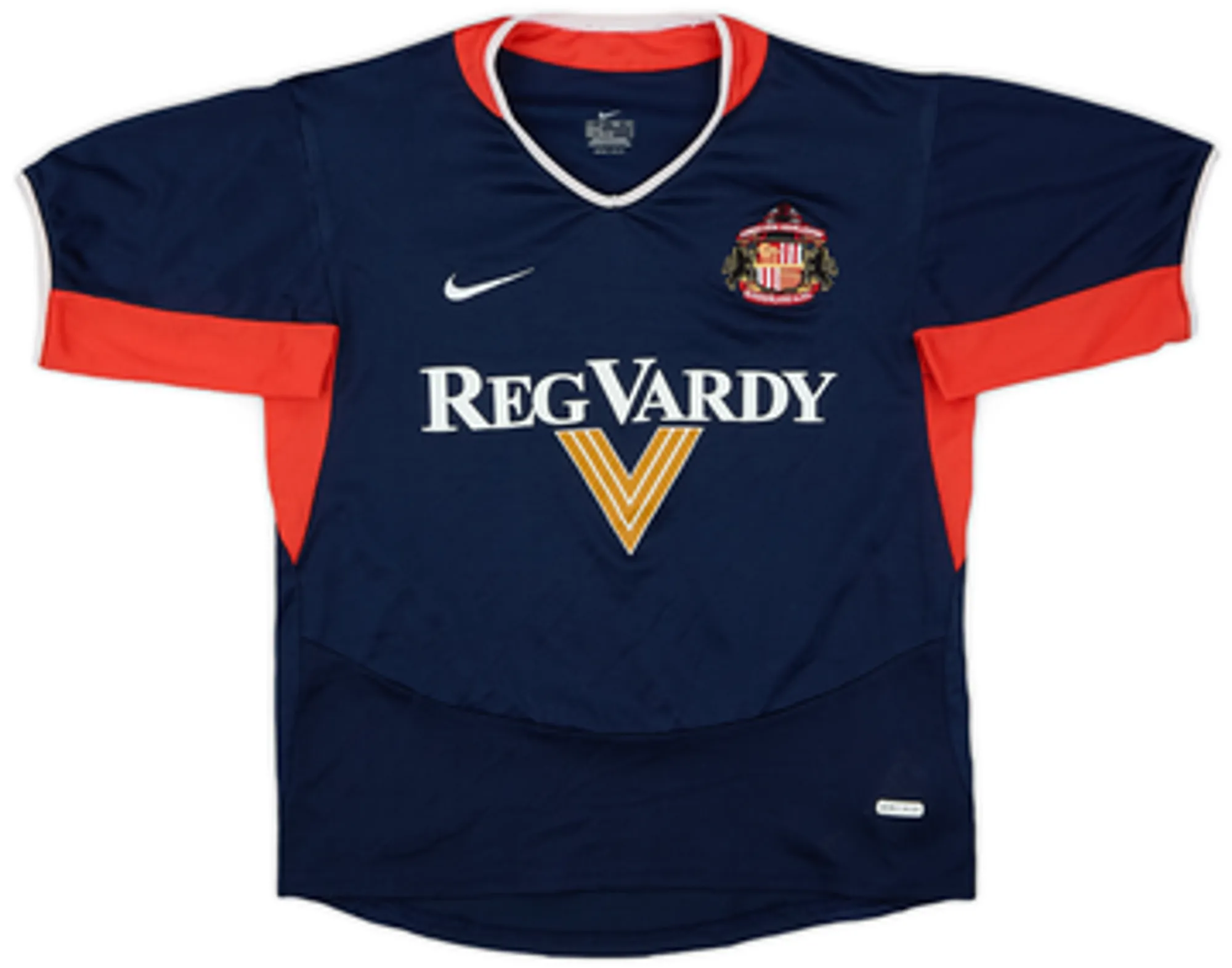 Nike Sunderland Boys SS Away Shirt 2003/04