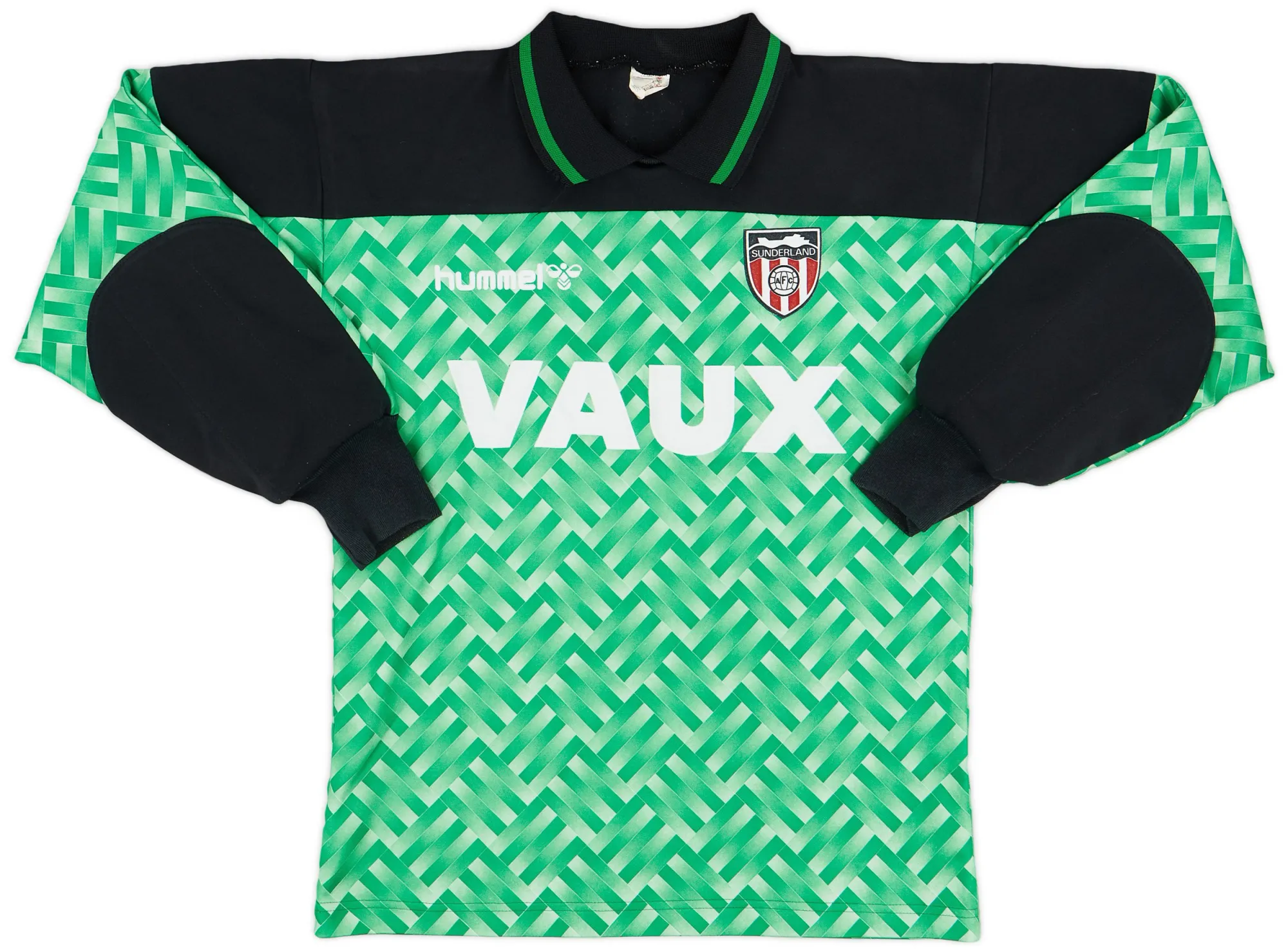 Hummel Sunderland Mens LS Goalkeeper Home Shirt 1990/91