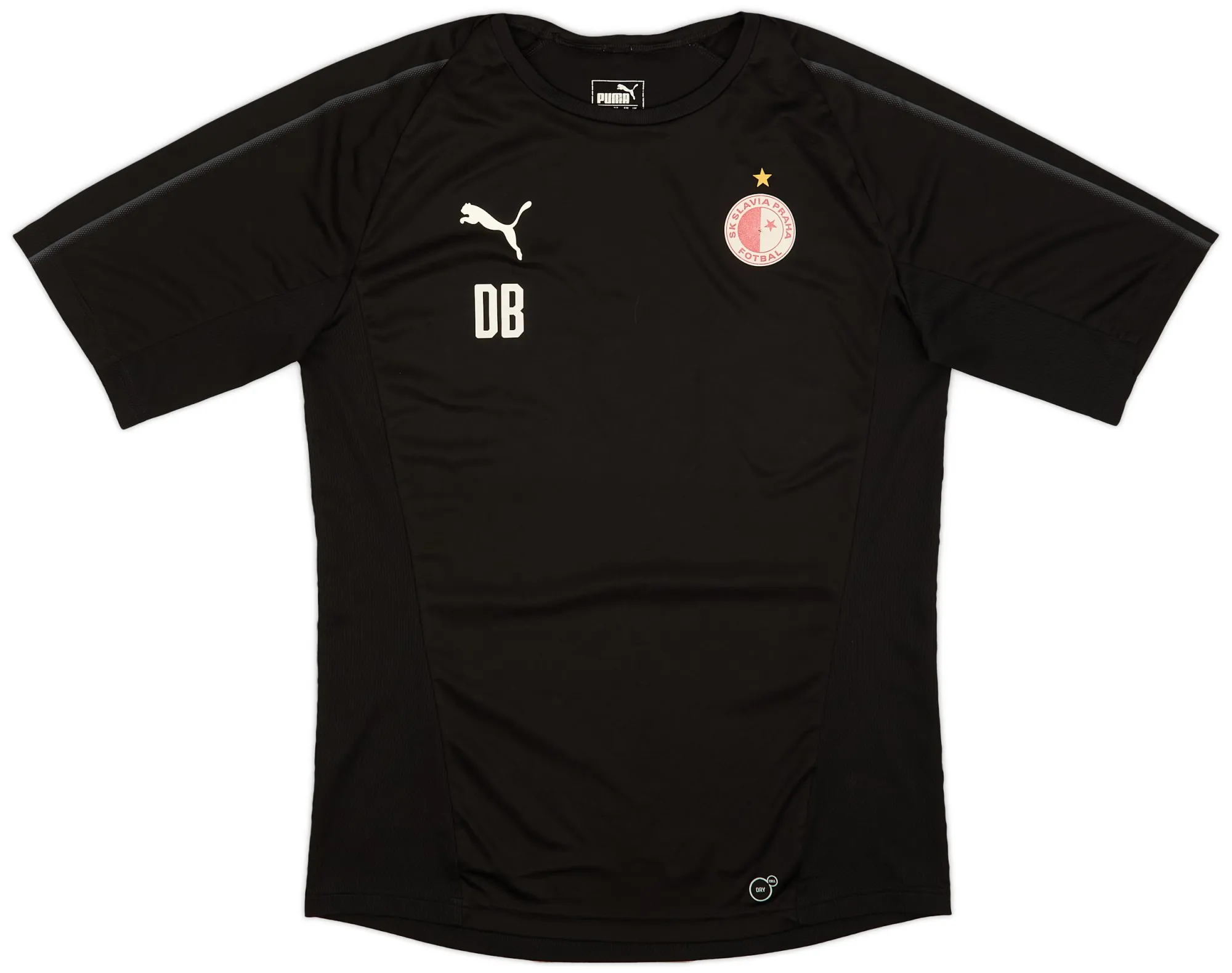 Puma Slavia Prague Mens SS Player Issue Home Shirt 2020/21