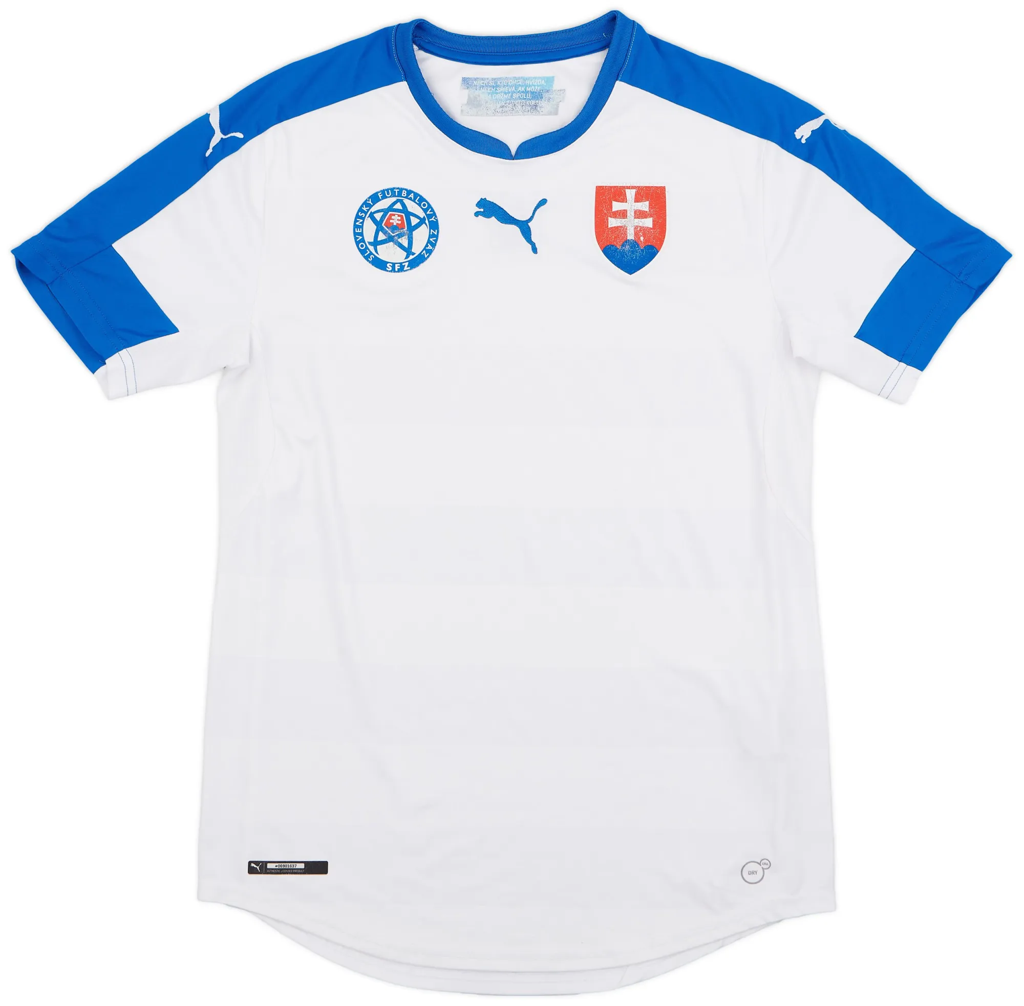 Puma Slovakia Mens SS Home Shirt 2016