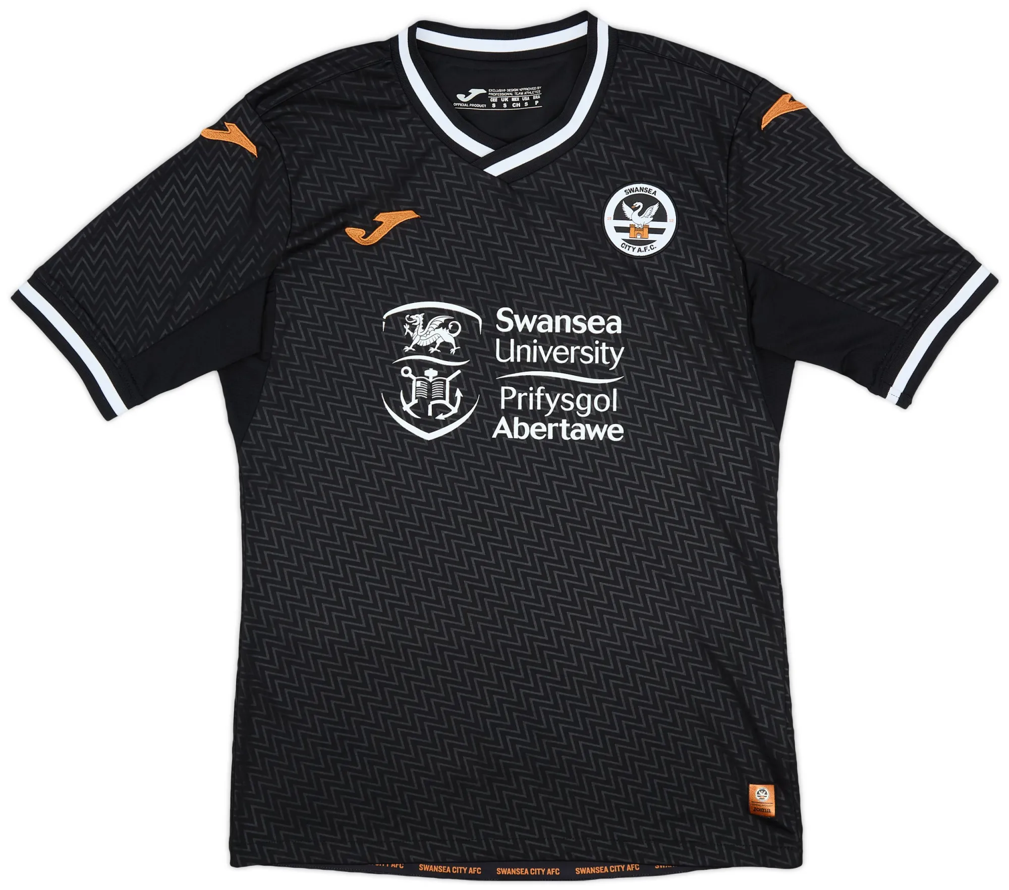 Joma Swansea City Mens SS Away Shirt 2021/22