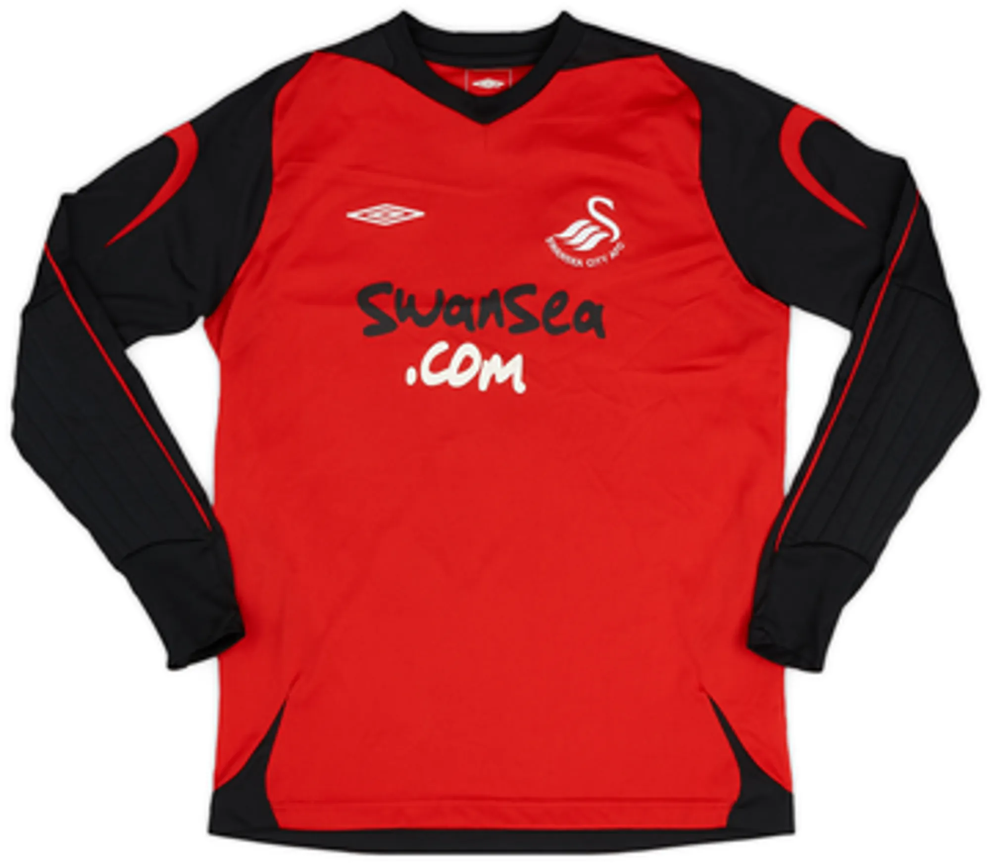 Umbro Swansea City Boys LS Goalkeeper Home Shirt 2008/09