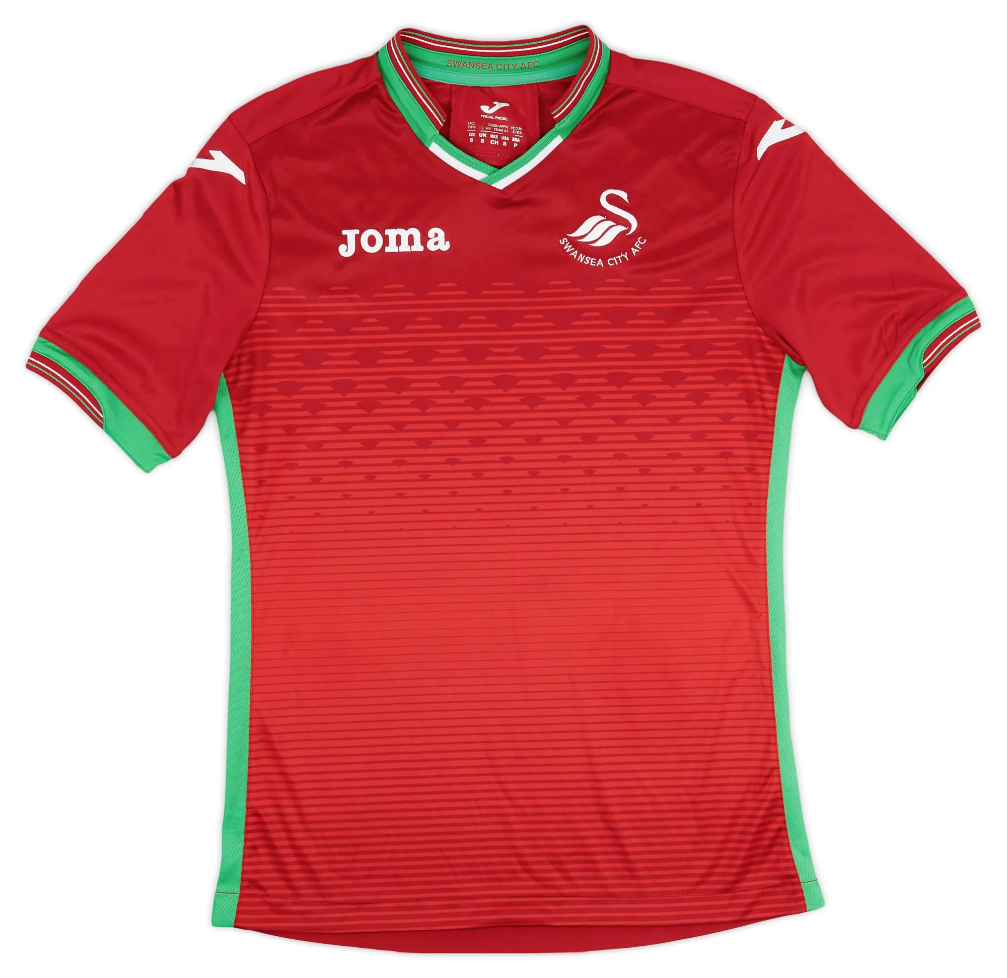 Joma Swansea City Mens SS Away Shirt 2017/18