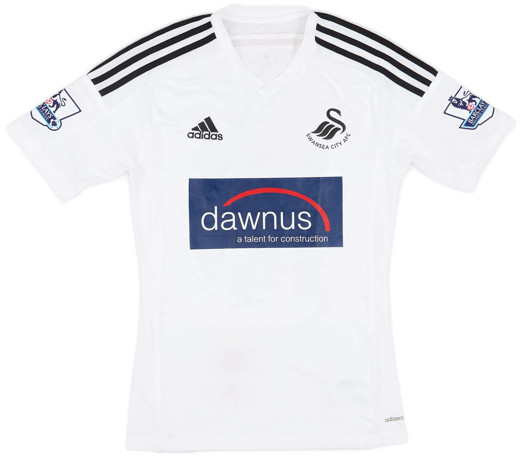 adidas Swansea City Mens SS Home Shirt 2014/15