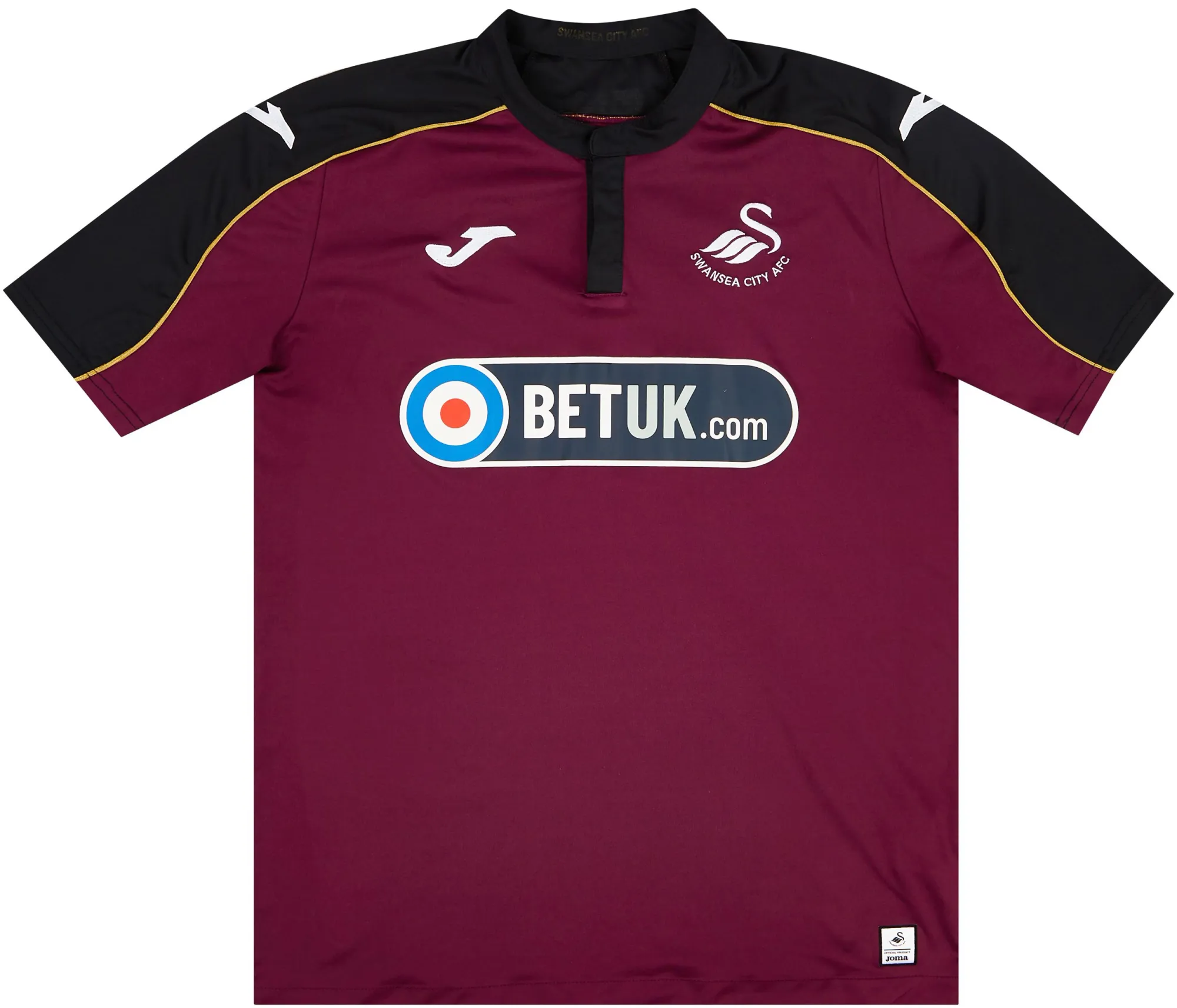 Joma Swansea City Mens SS Third Shirt 2018/19