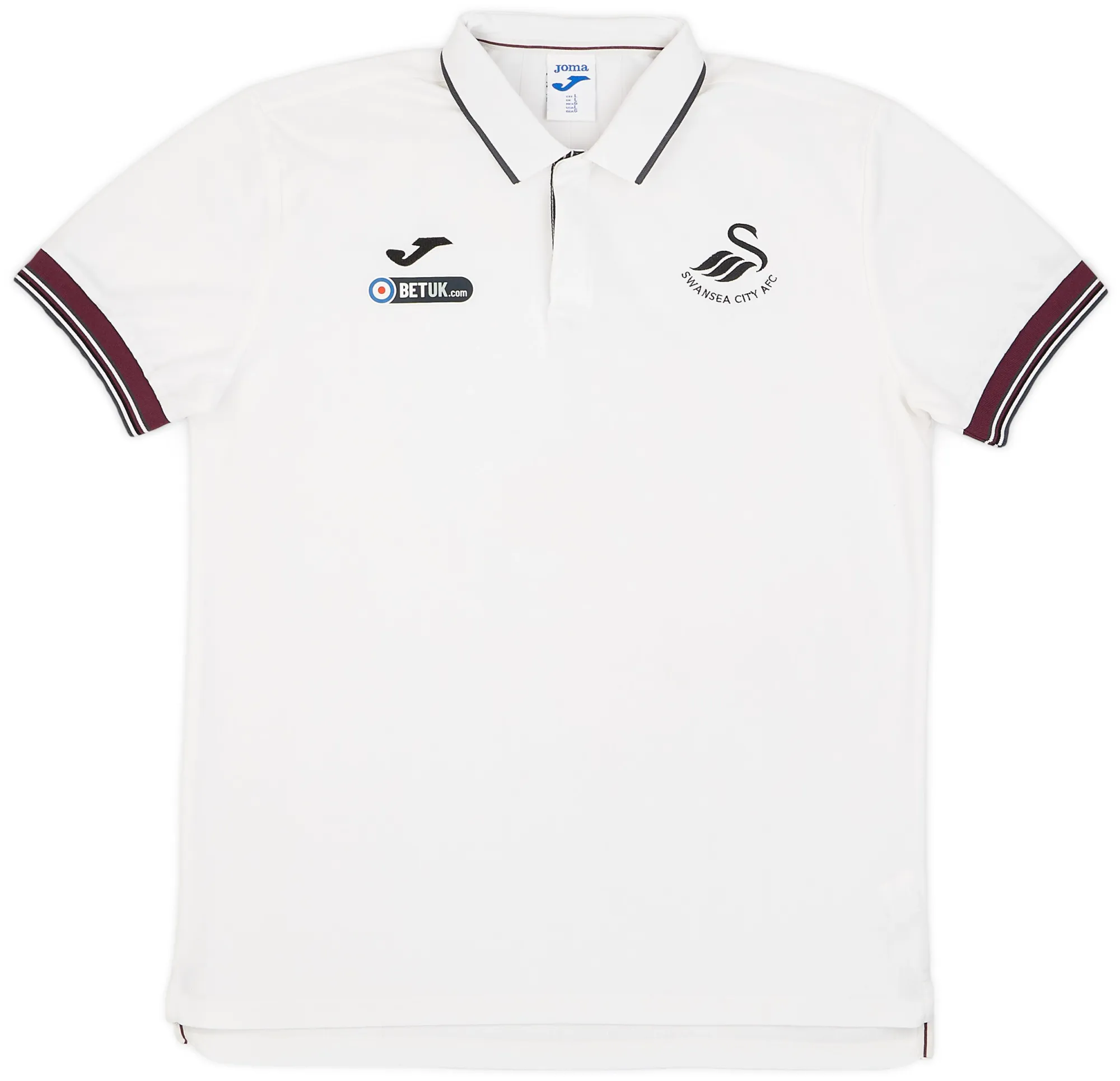 Joma Swansea City Mens SS Home Shirt 2016/17
