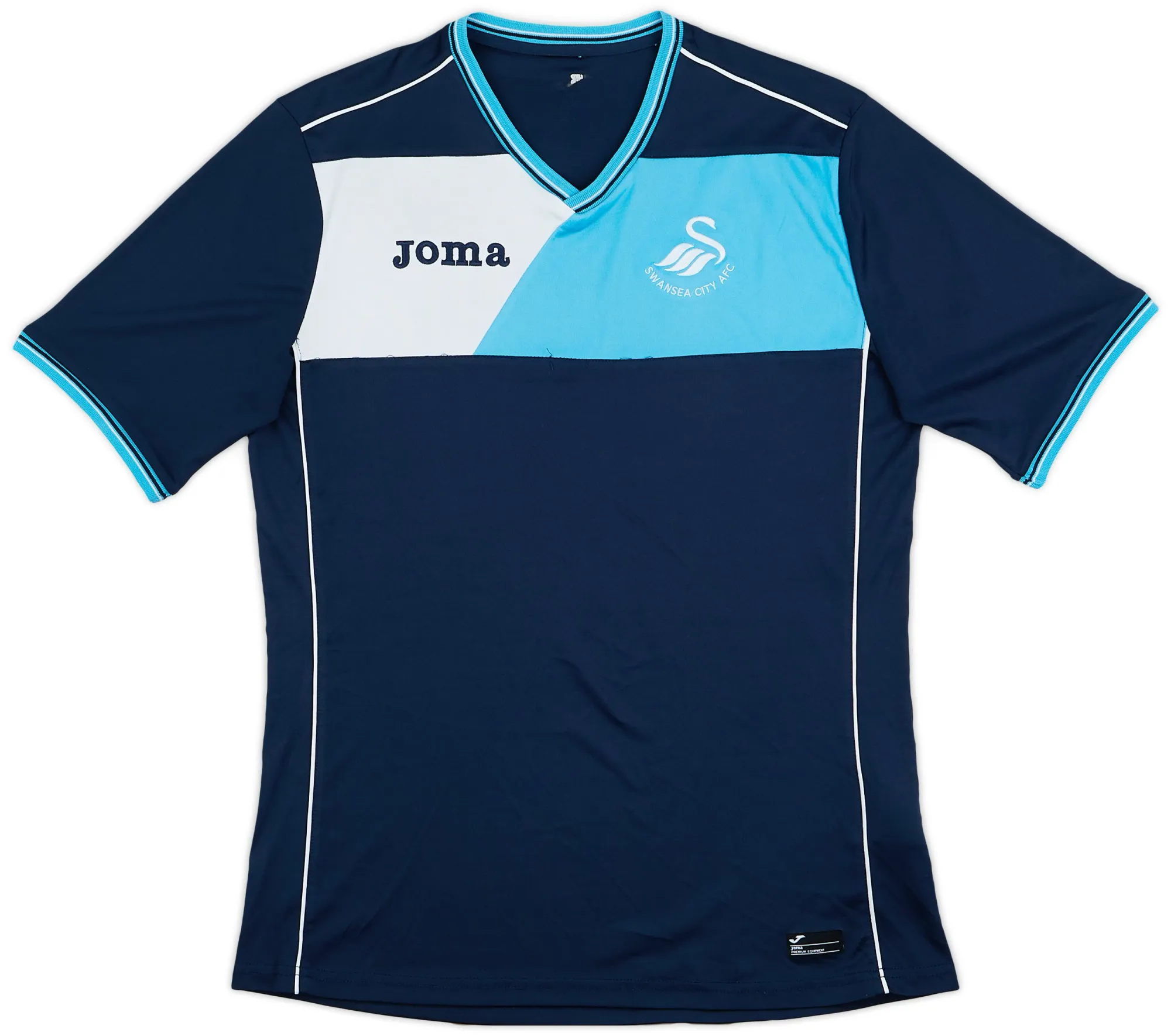 Joma Swansea City Mens SS Home Shirt 2016/17