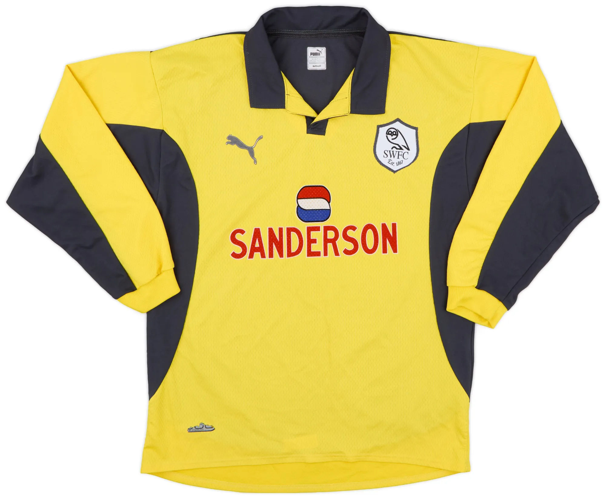 Puma Sheffield Wednesday Mens LS Goalkeeper Home Shirt 1999/00