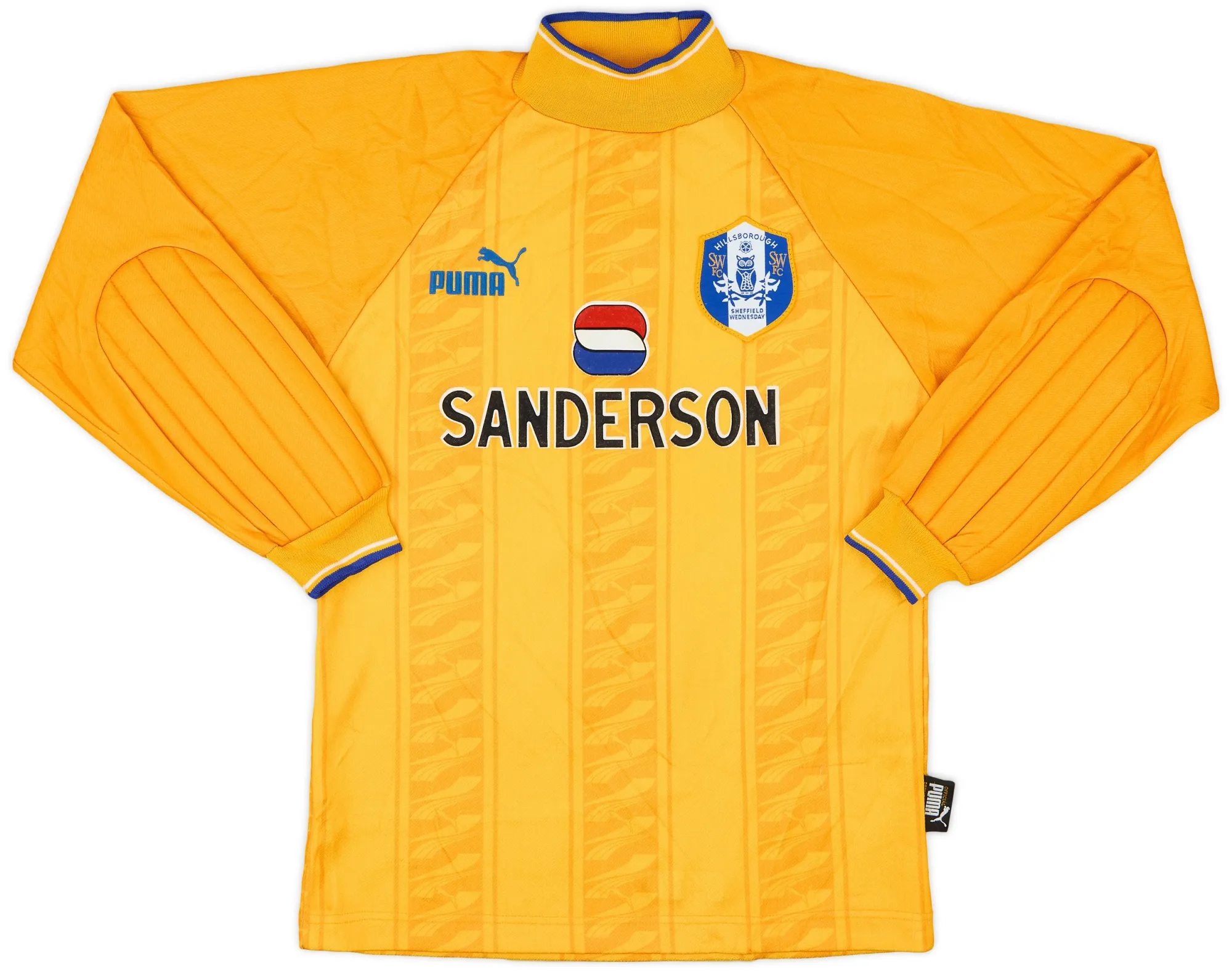 Puma Sheffield Wednesday Mens LS Goalkeeper Home Shirt 1995/96