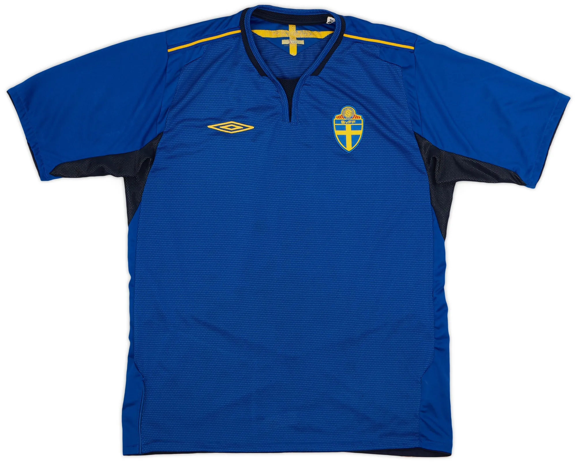 Umbro Sweden Mens SS Away Shirt 2005