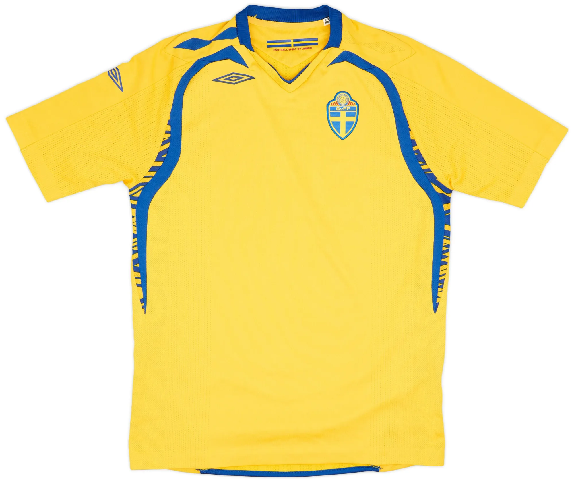 Umbro Sweden Mens SS Home Shirt 2008