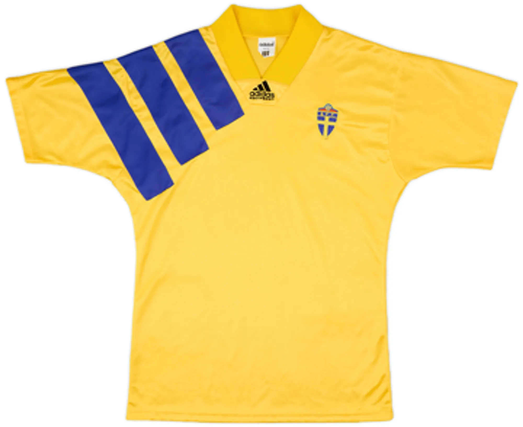 adidas Sweden Mens SS Home Shirt 1992