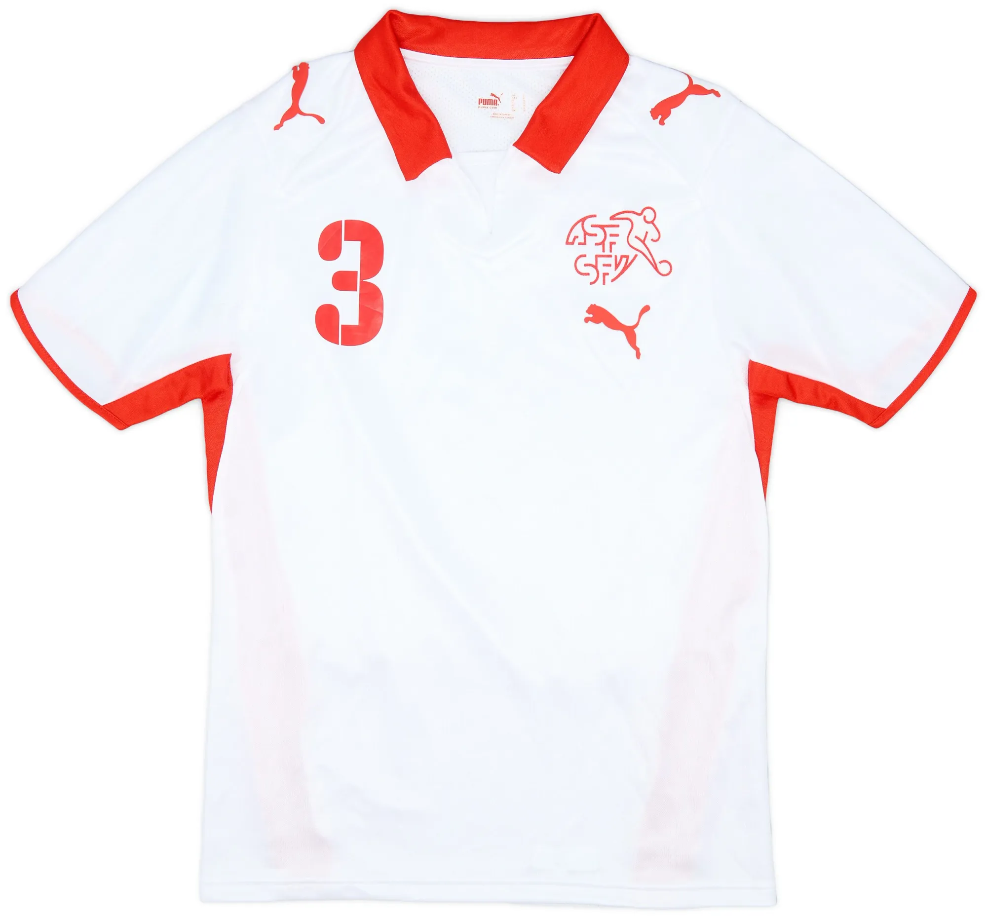 Puma Switzerland Mens SS Away Shirt 2008